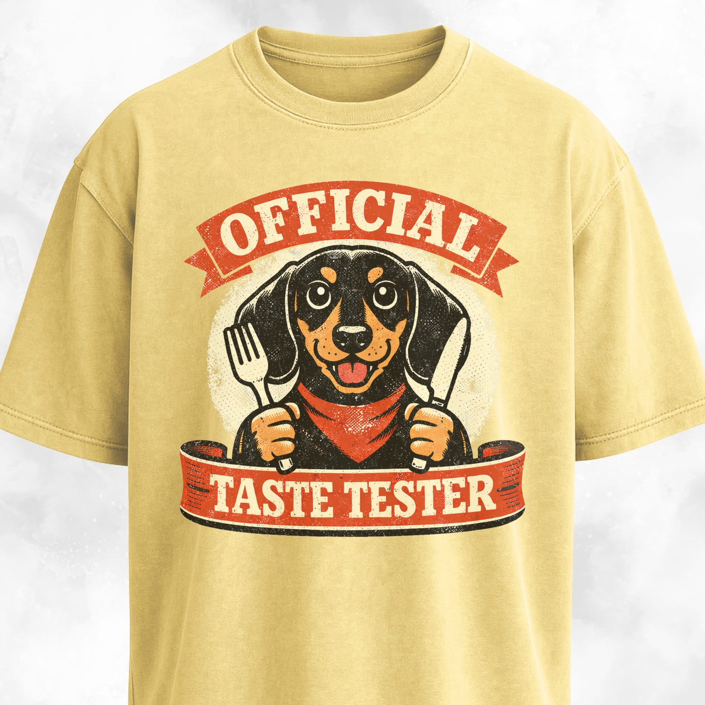 Official Taste Tester Dachshund T-Shirt