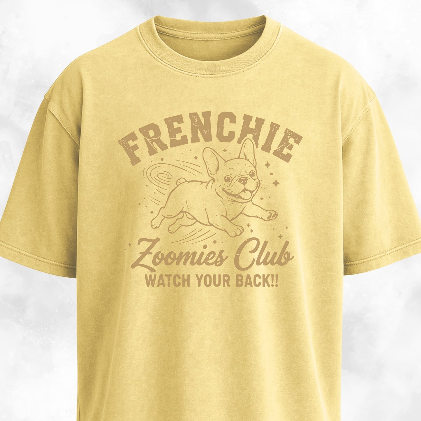 Frenchie Zoomies Club T-Shirt