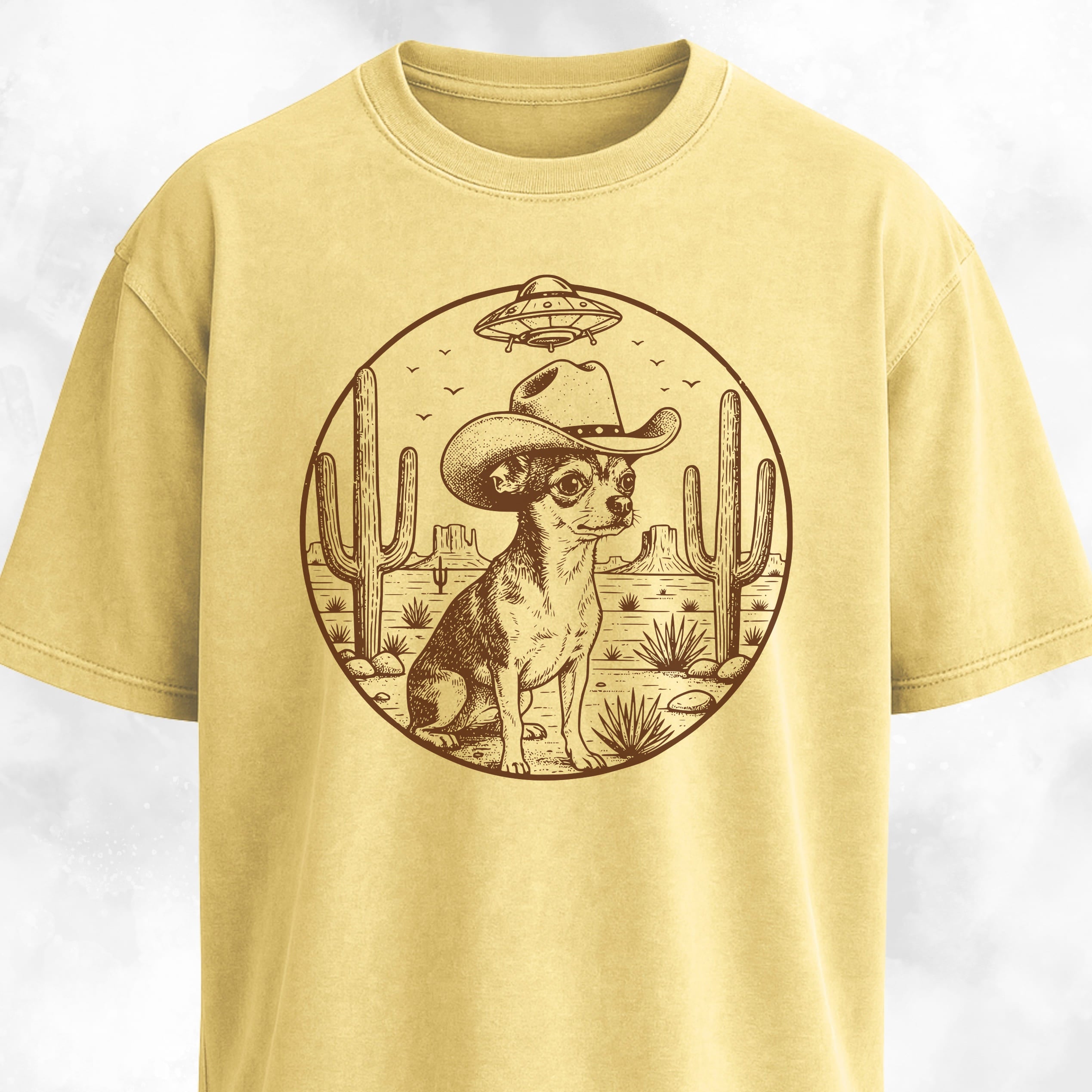 Western Chihuahua In A Desert T-Shirt