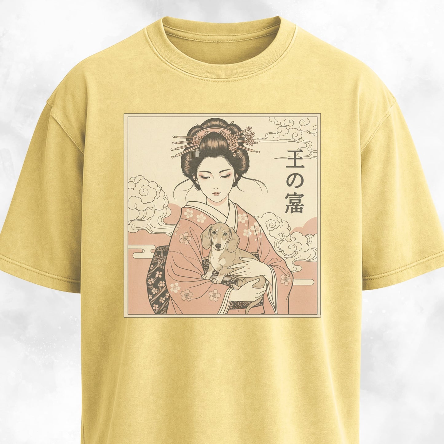 Geisha With A Doxie T-Shirt