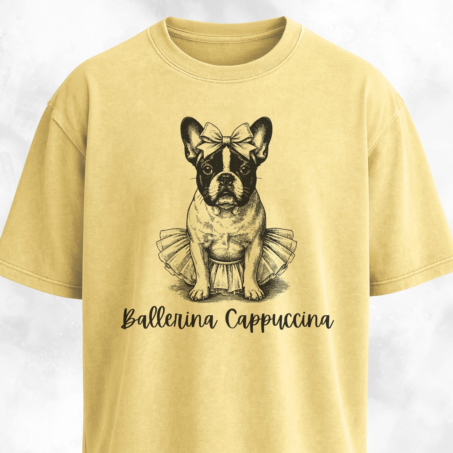 Ballerina Cappuccina Frenchie T-Shirt