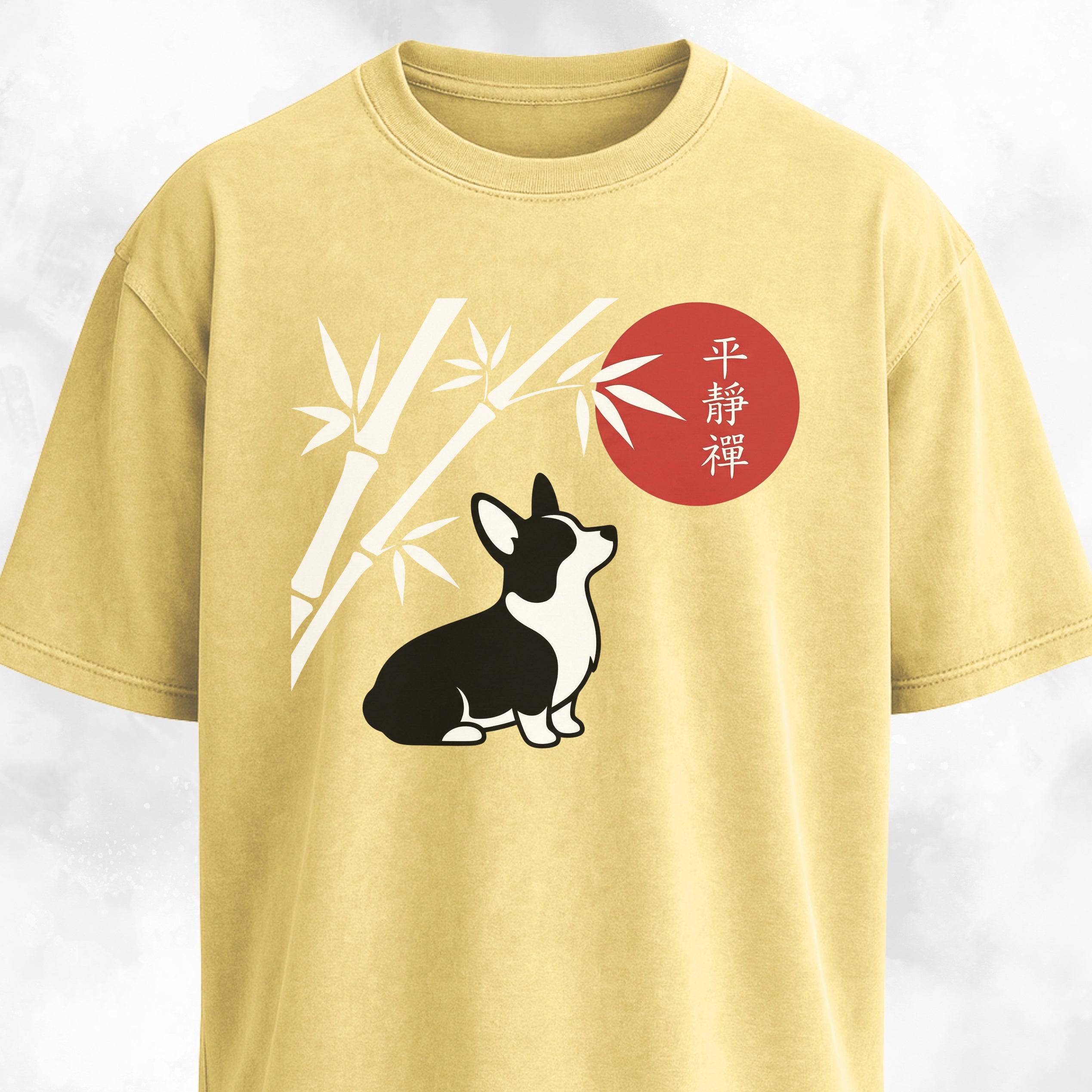 Japanese Art Corgi T-Shirt