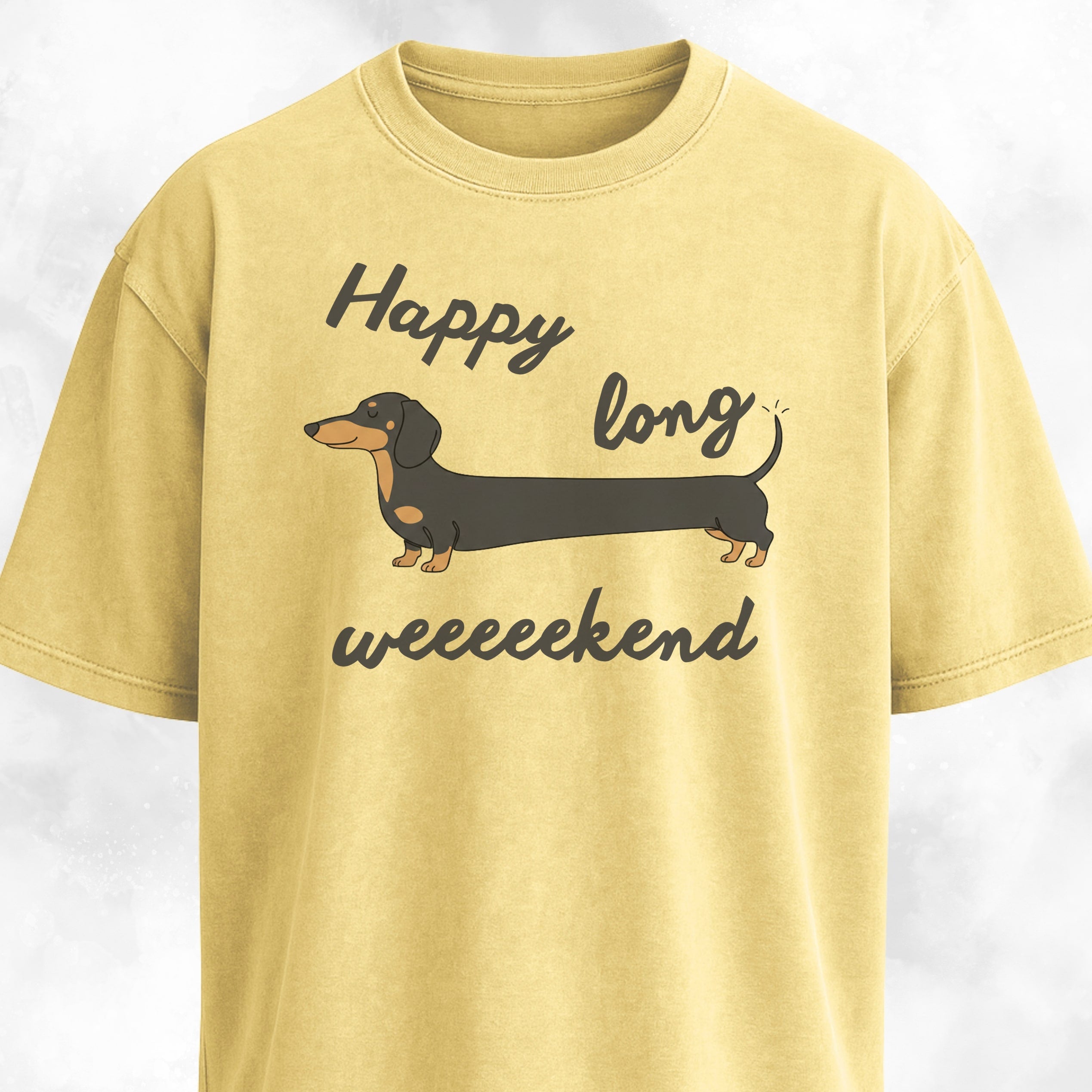 Happy Long Weeekend Doxie T-Shirt