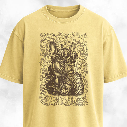 Steampunk French Bulldog T-Shirt