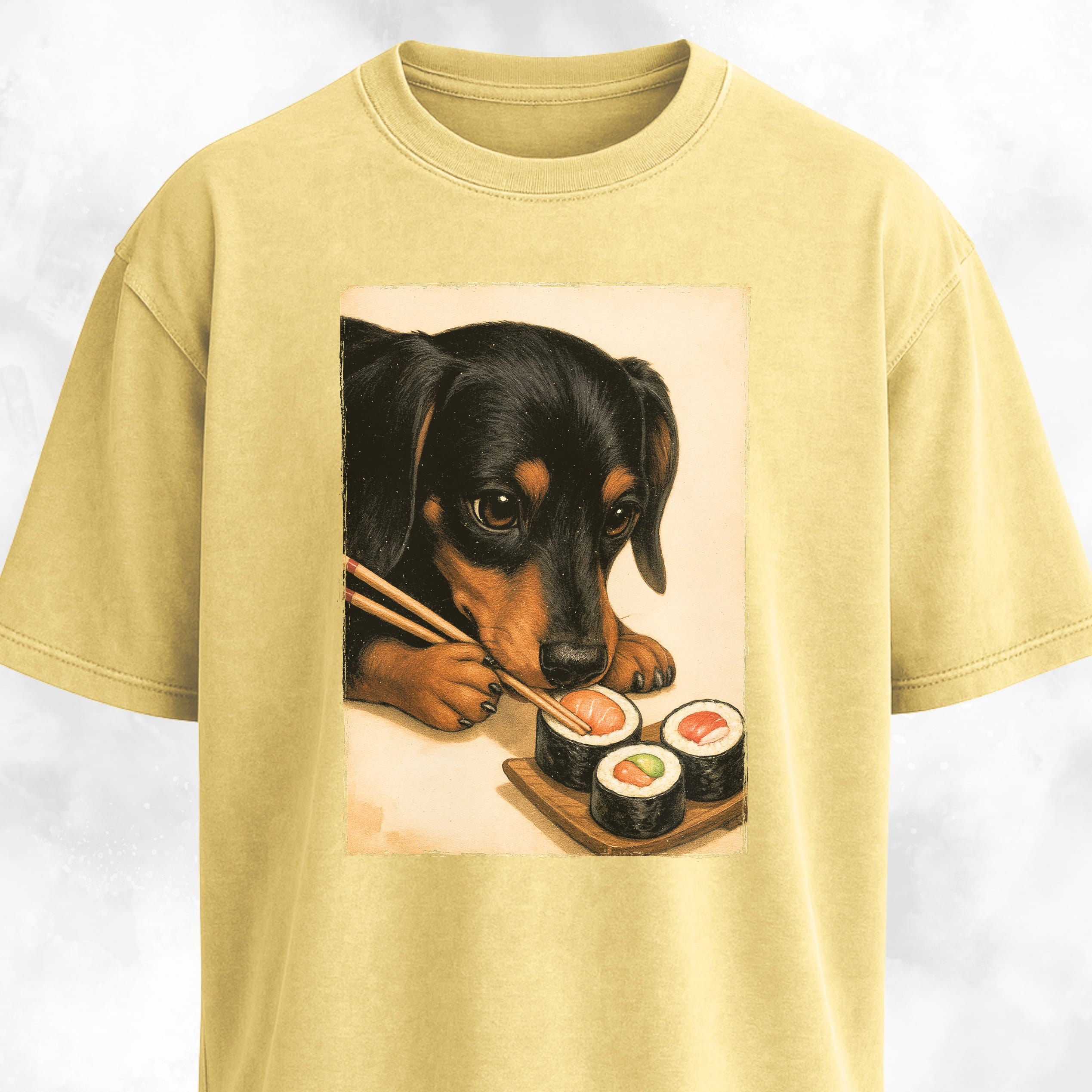 Dachshund Sushi Lover T-Shirt