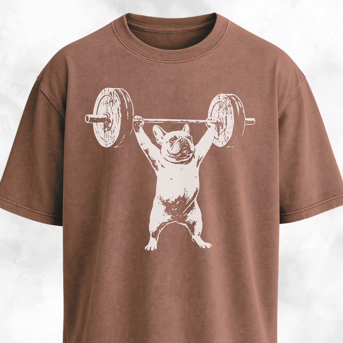 Frenchie Weightlifting T-Shirt