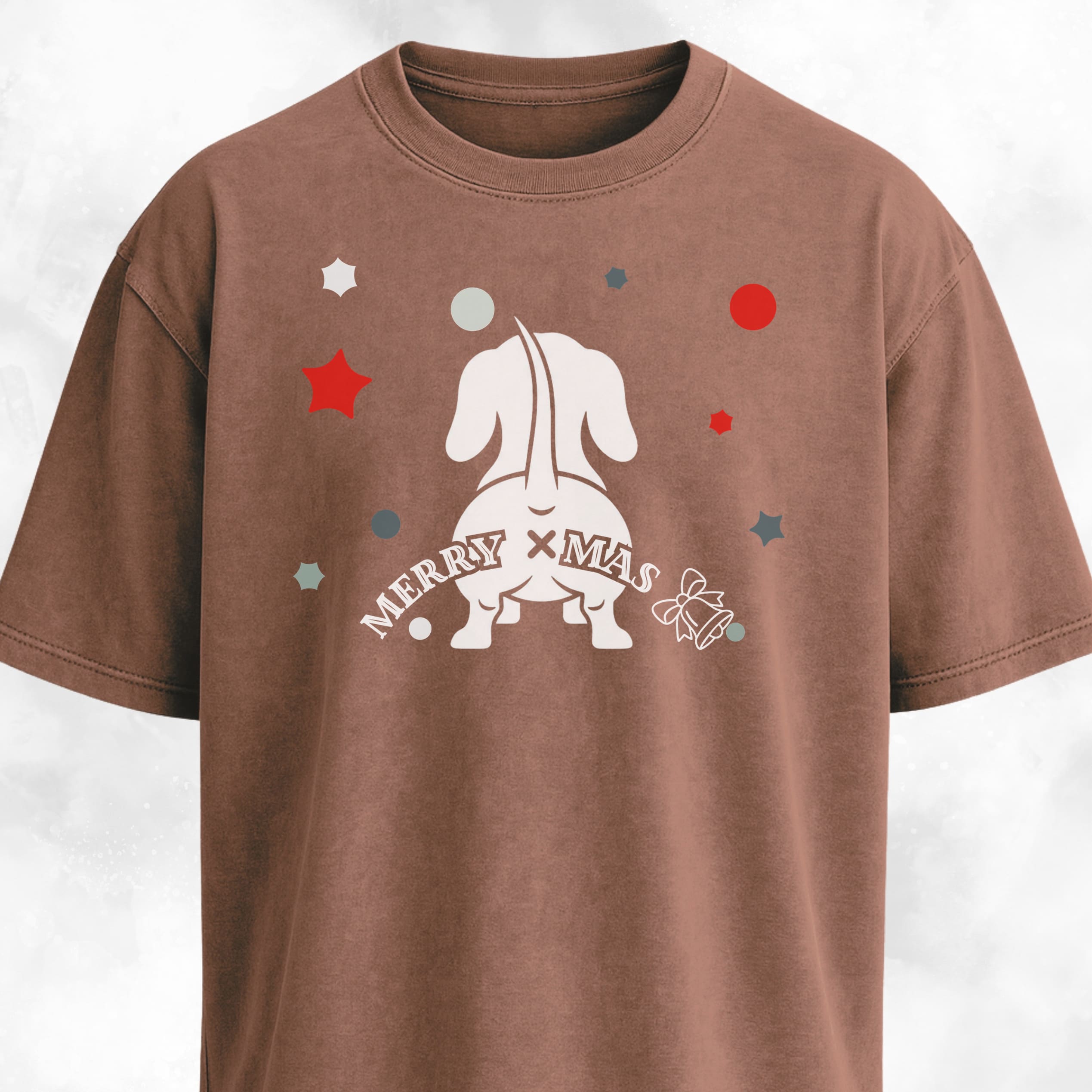 Merry Xmas Doxie Butt T-Shirt