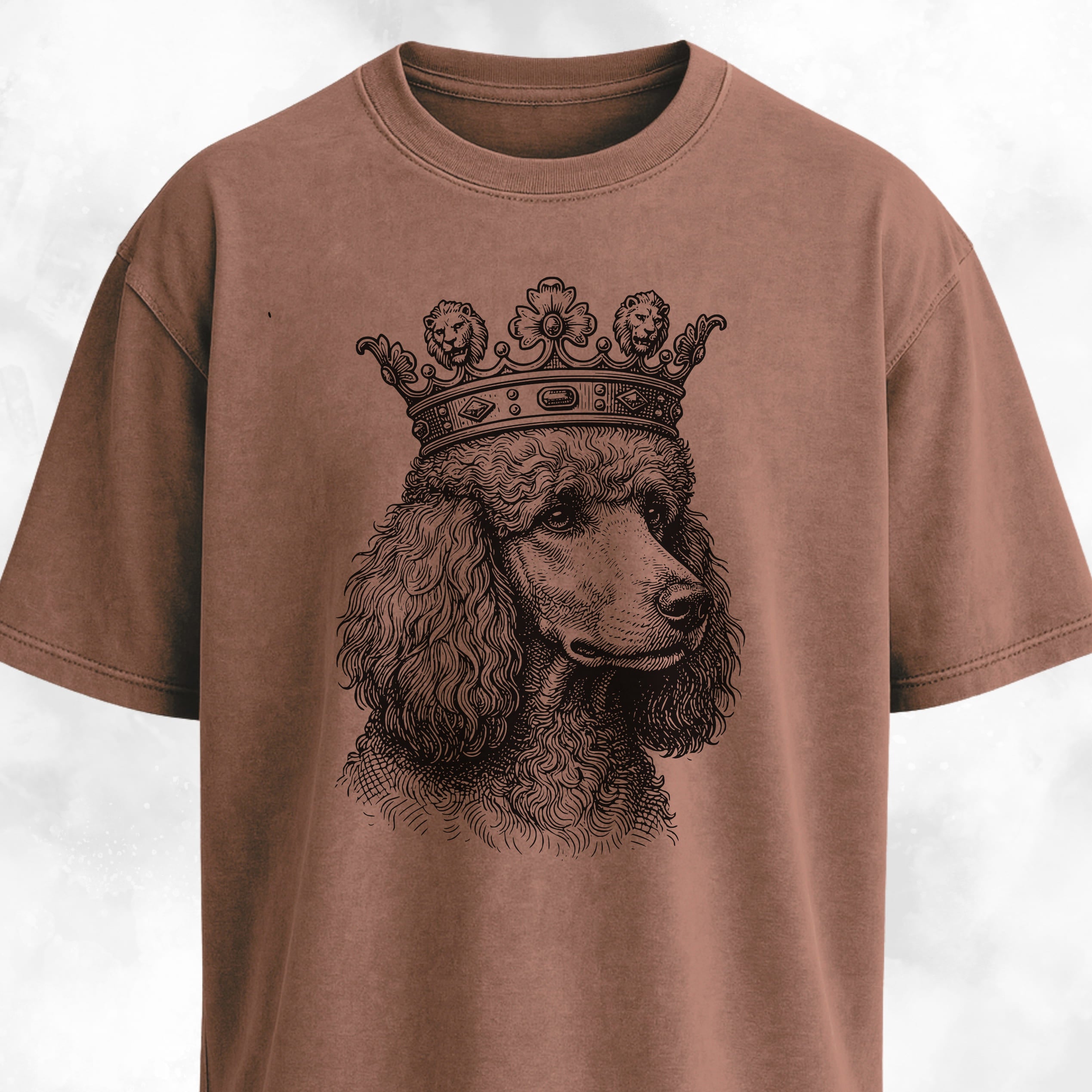 Royal Poodle Crown T-Shirt