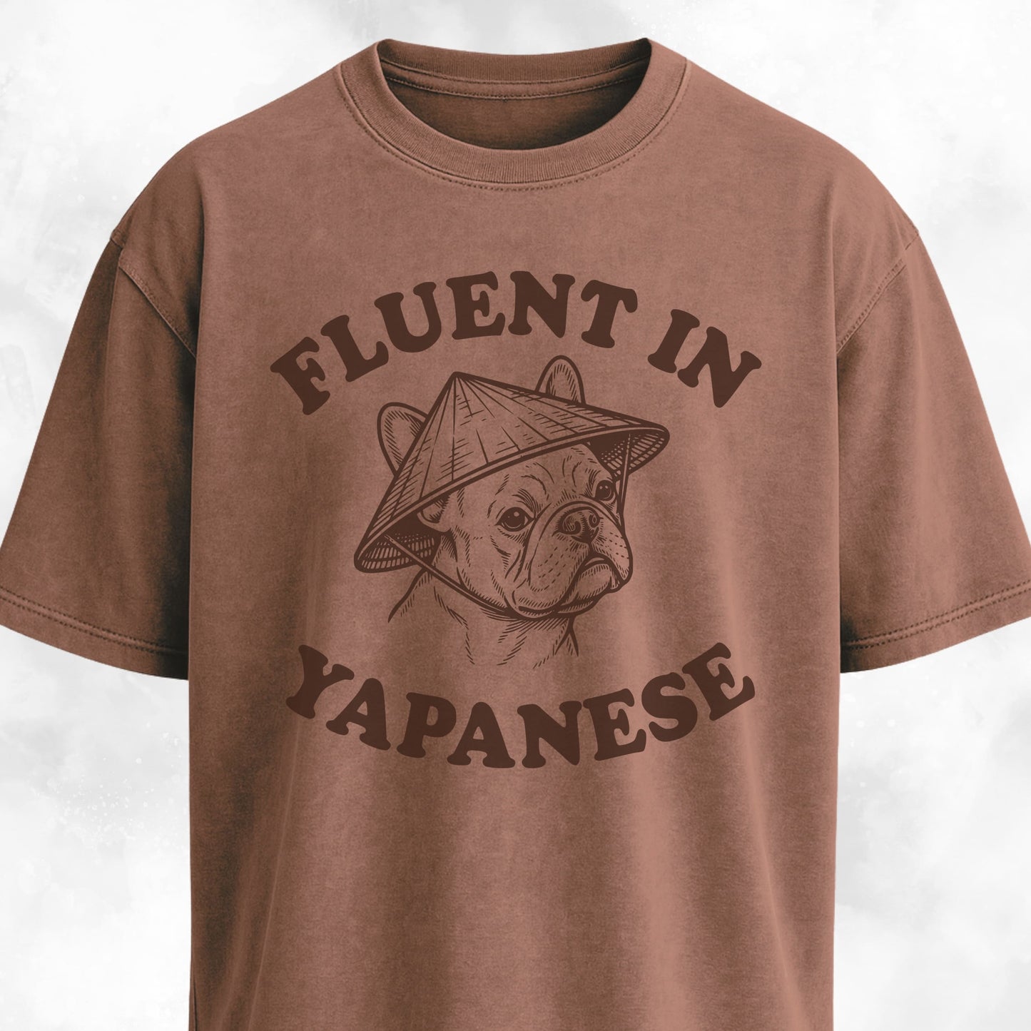 Fluent In Yapanese Frenchie T-Shirt