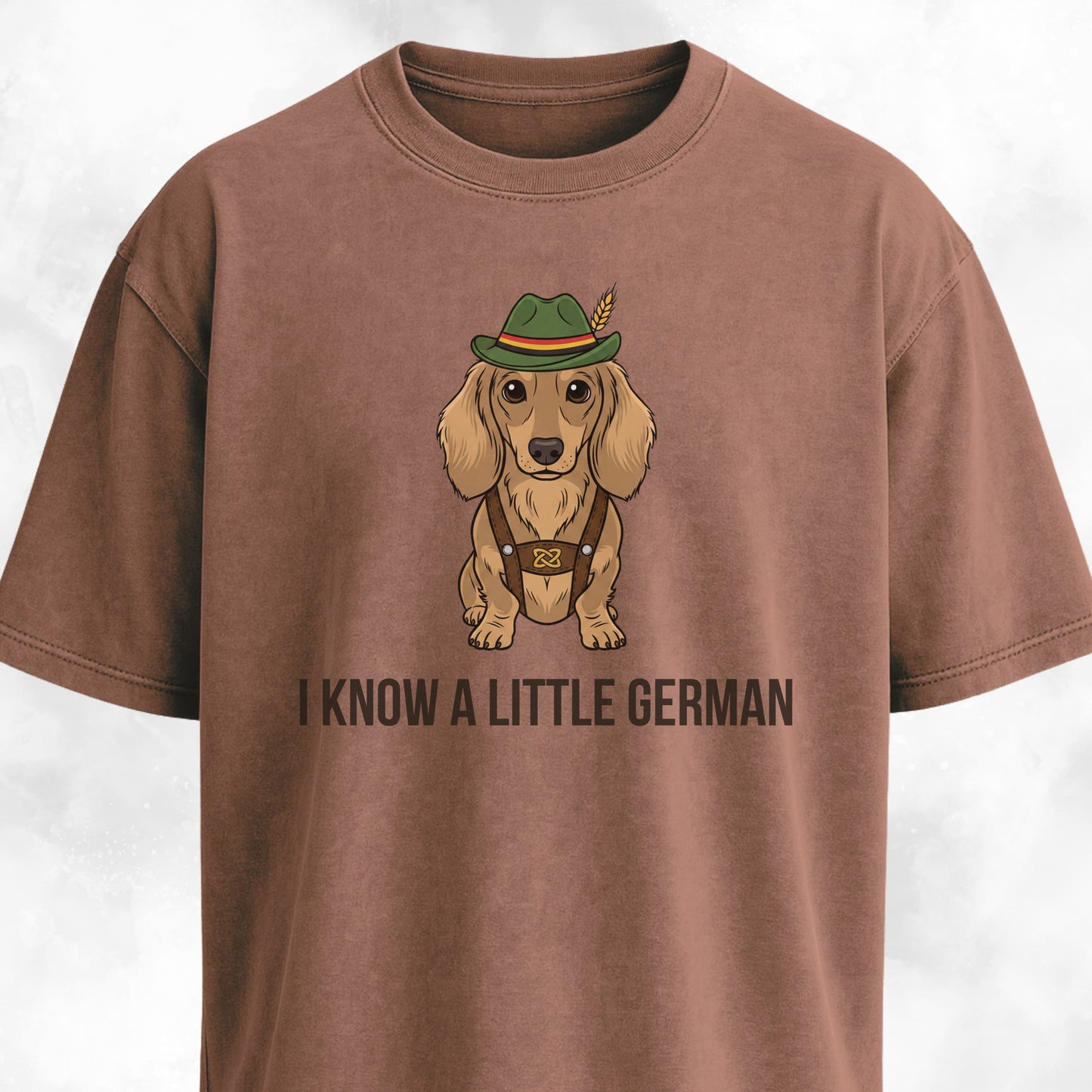 I Know A Little German Doxie T-Shirt