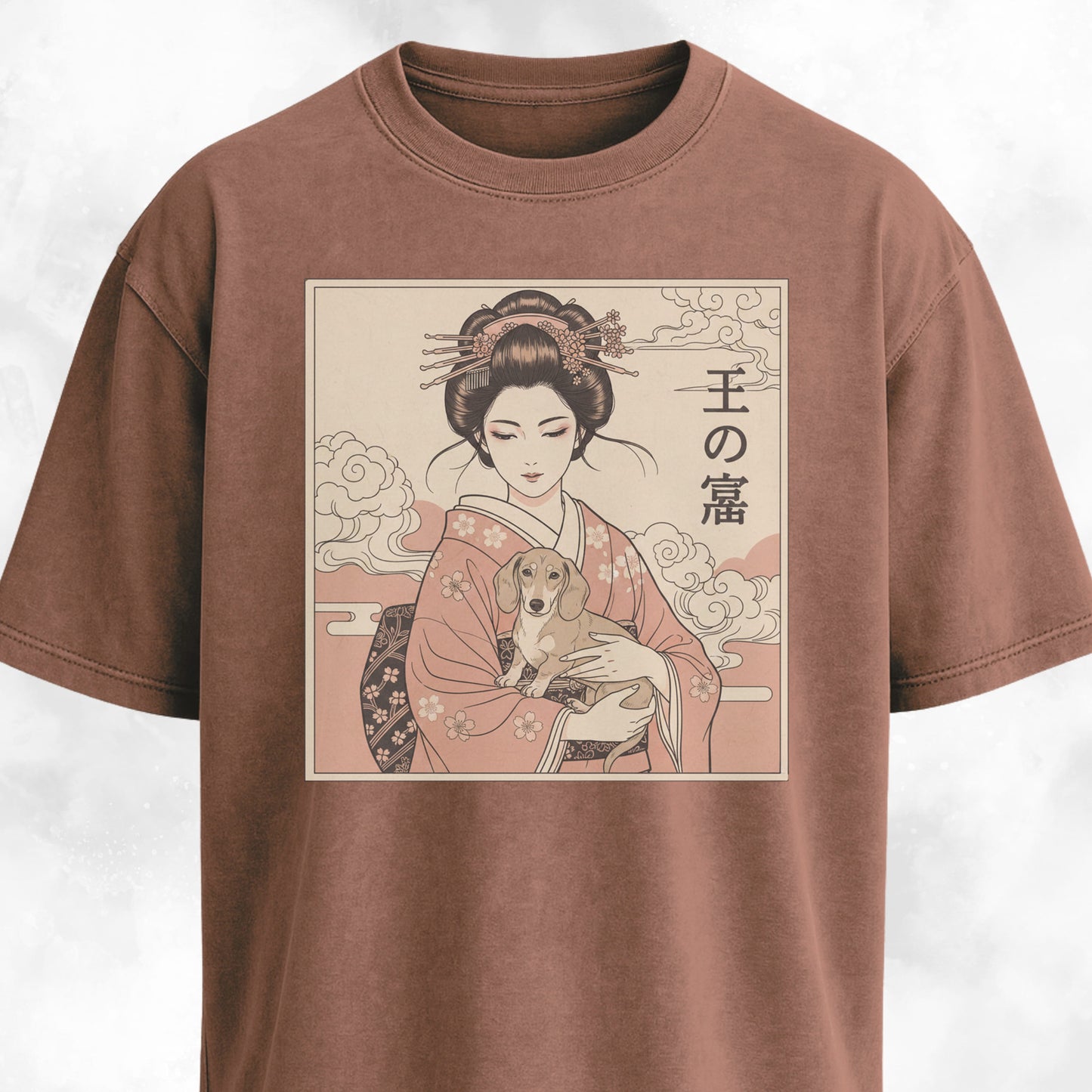 Geisha With A Doxie T-Shirt