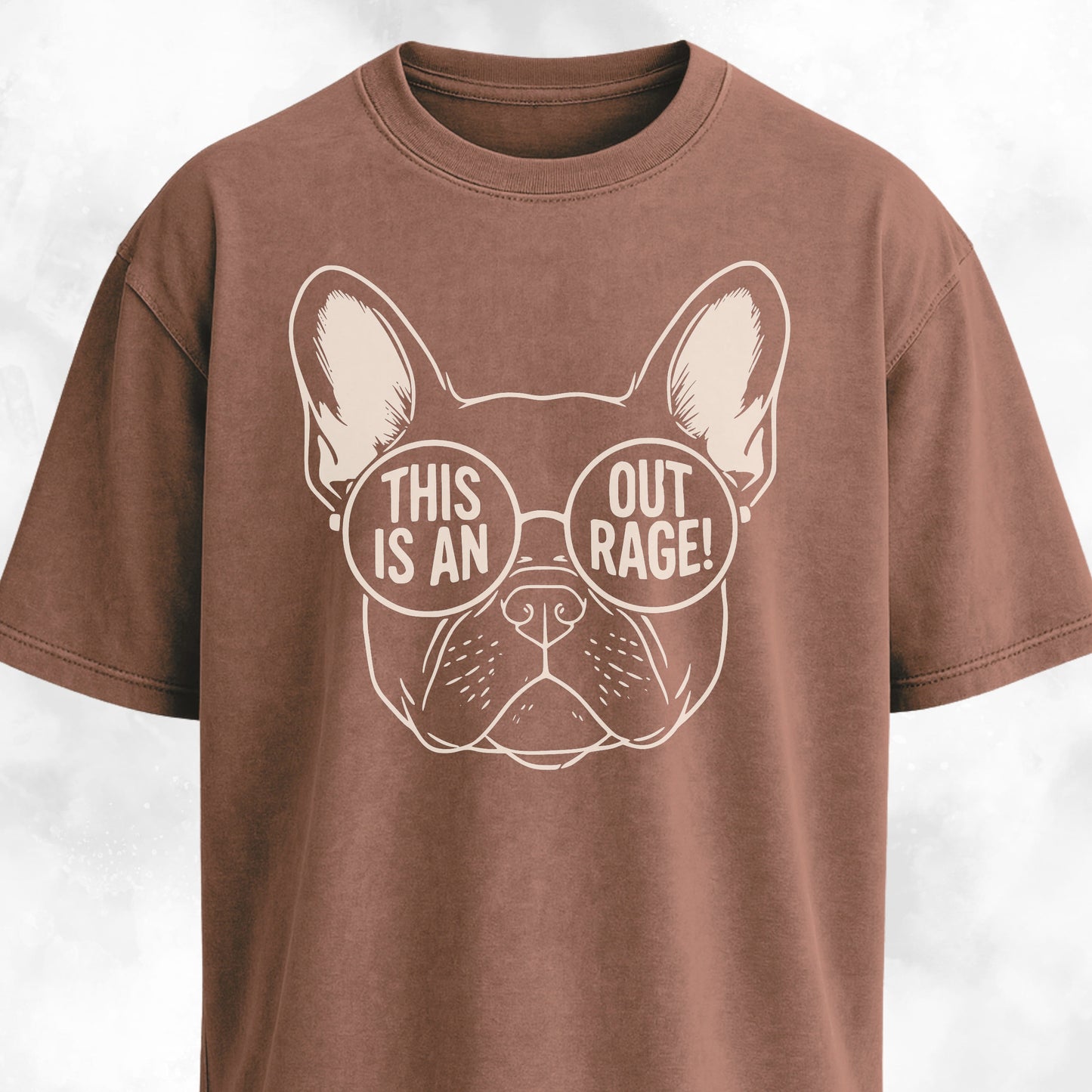Outrage Frenchie T-Shirt