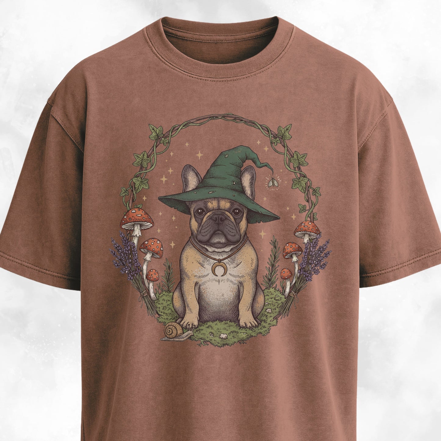 Witchcore French Bulldog T-Shirt