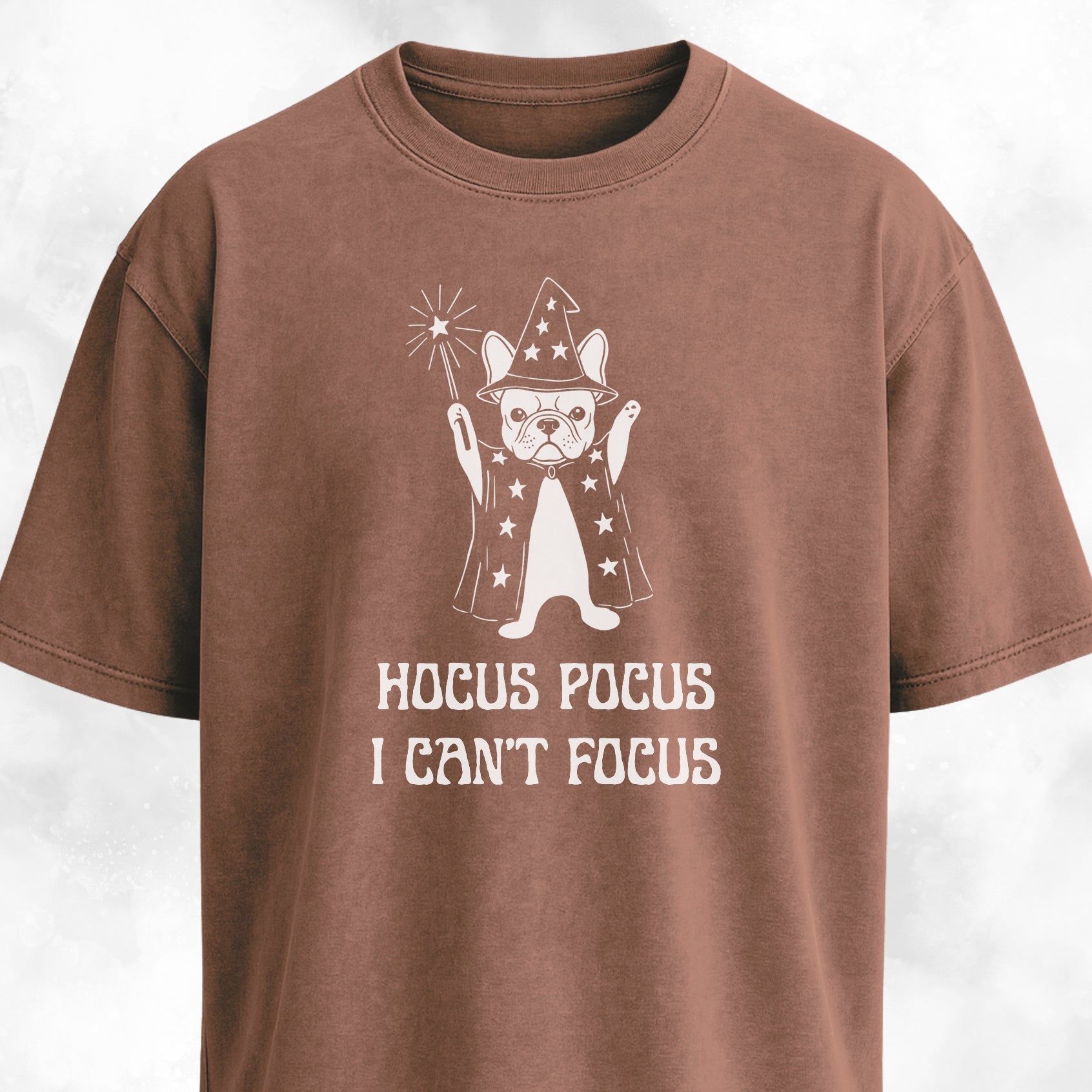 Hocus Pocus French Bulldog Wizard T-Shirt