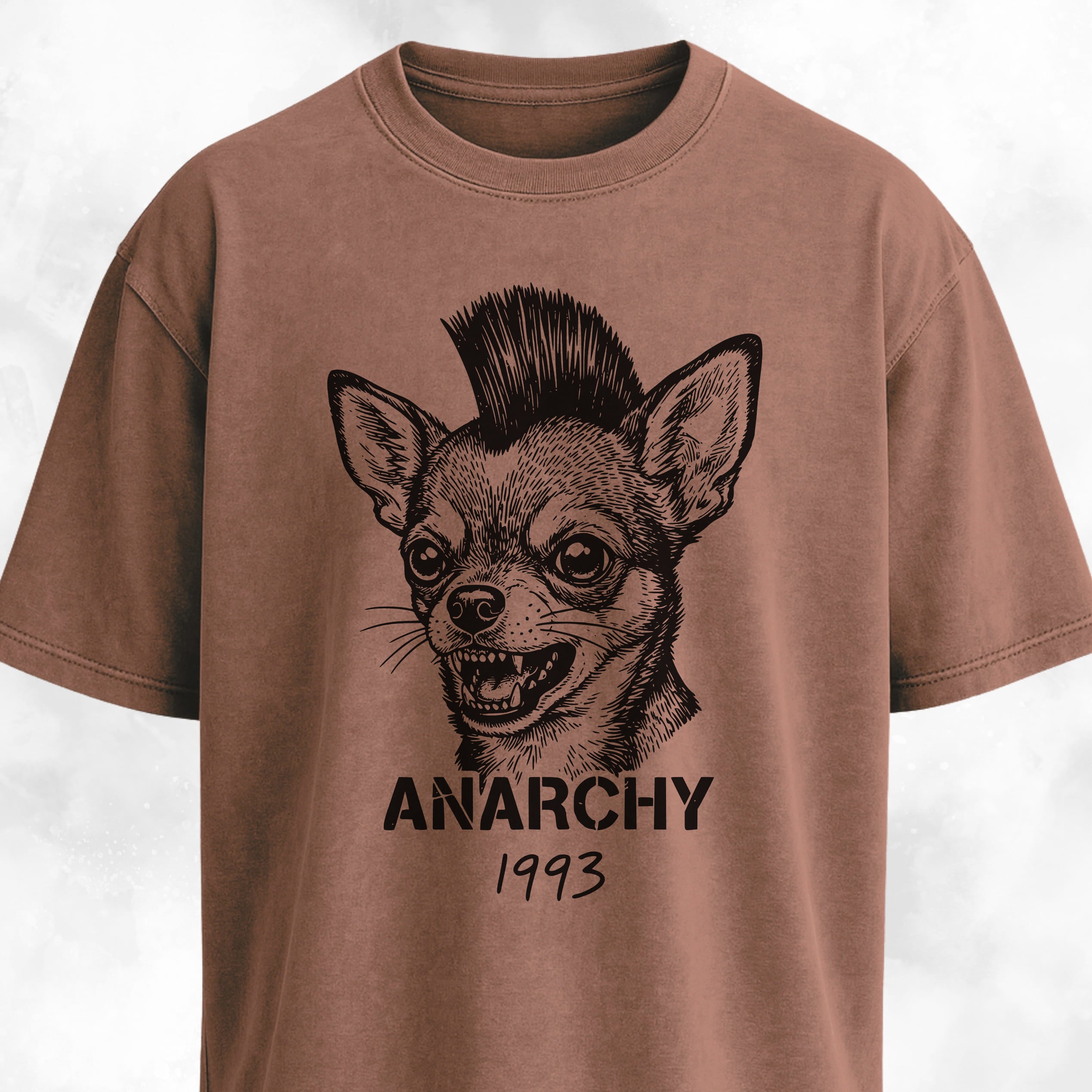 Anarchy Chihuahua Punk T-Shirt