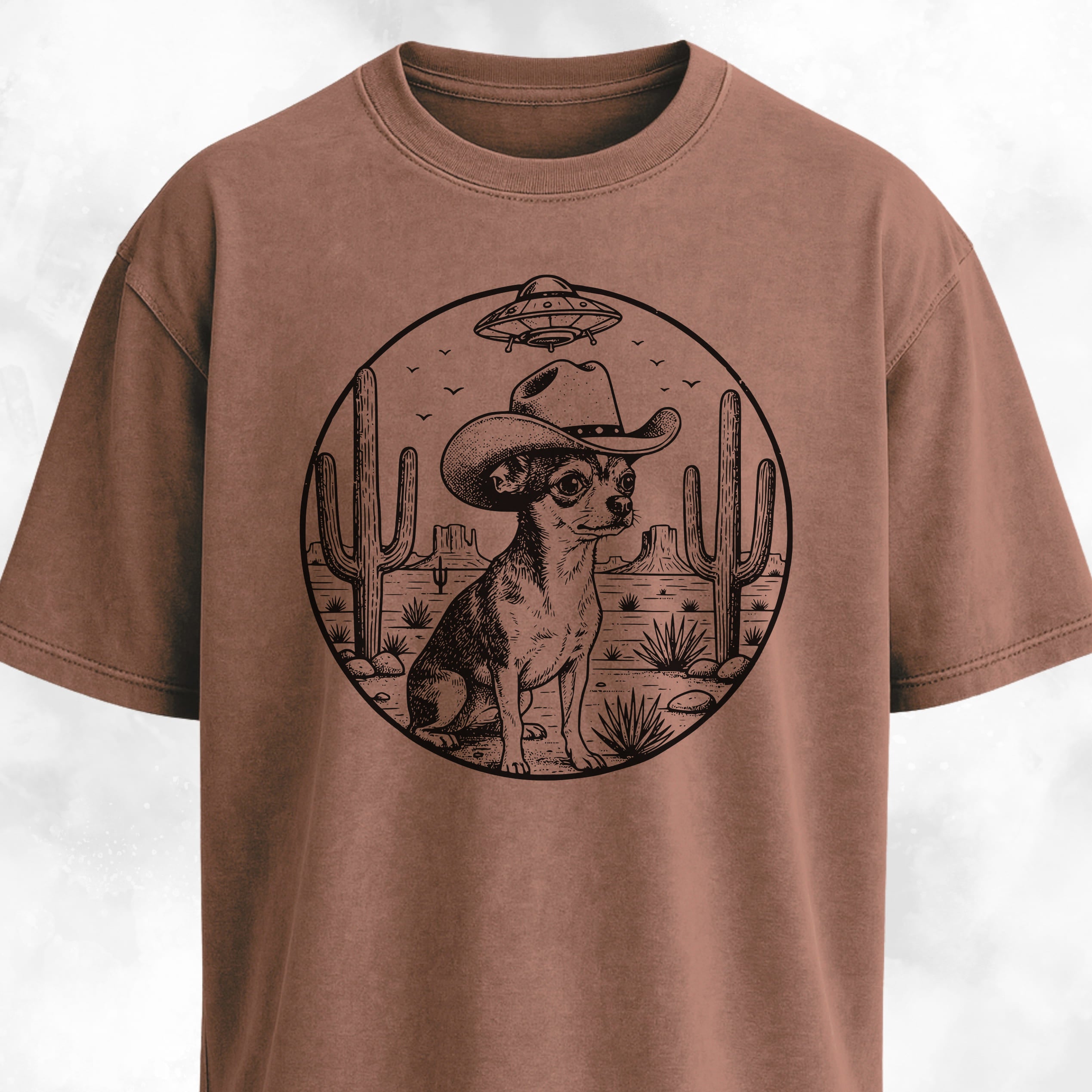 Western Chihuahua In A Desert T-Shirt