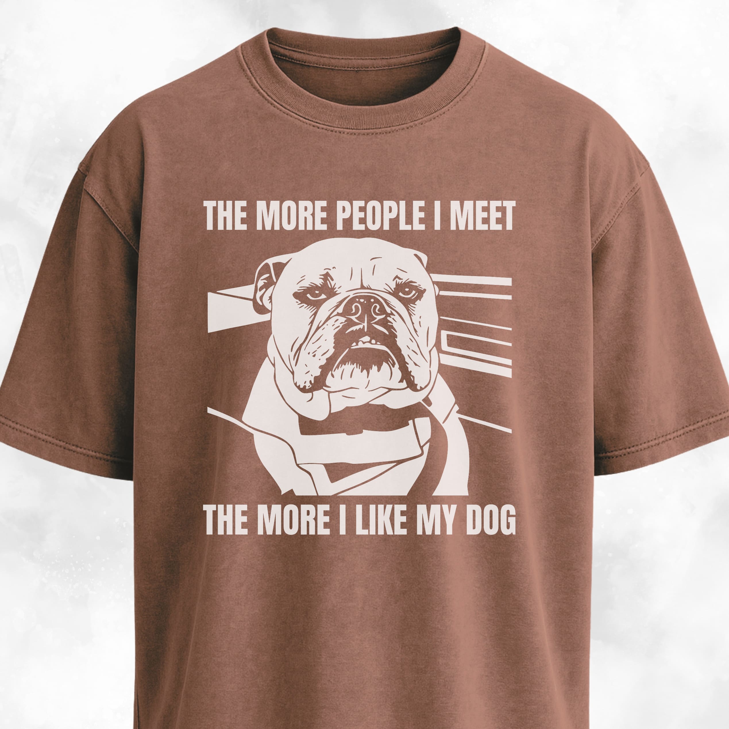 Antisocial Bulldog T-Shirt