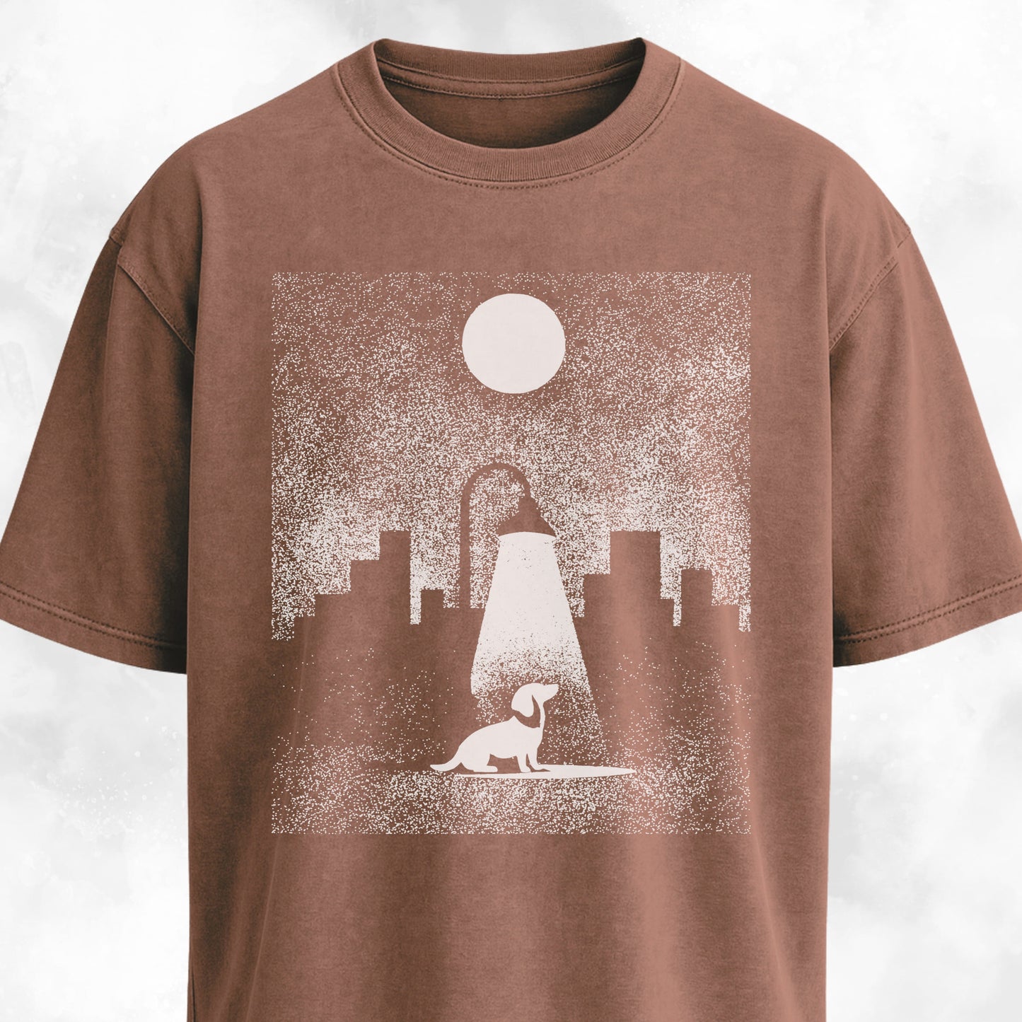 Dachshund Under A Lamp T-Shirt