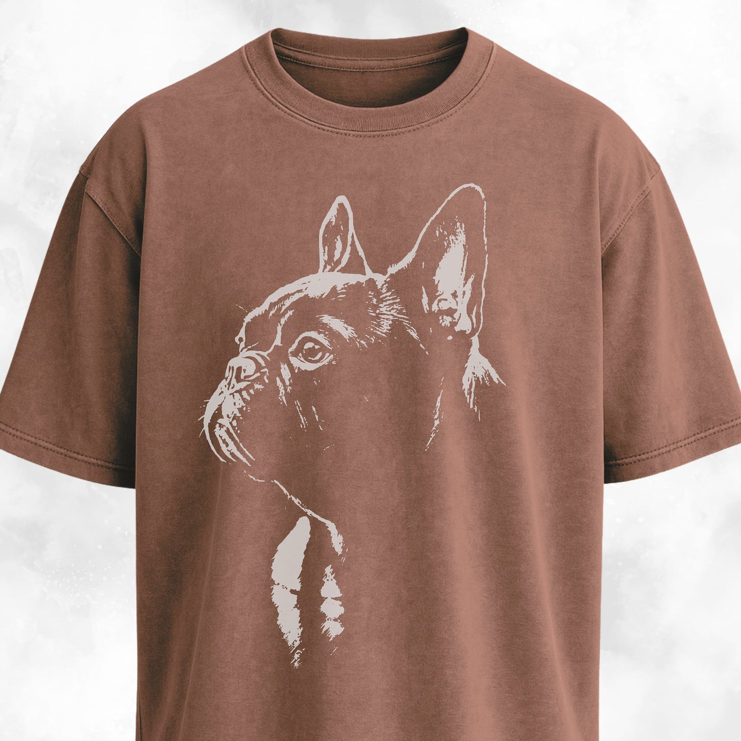 Nostalgic French Bulldog T-Shirt