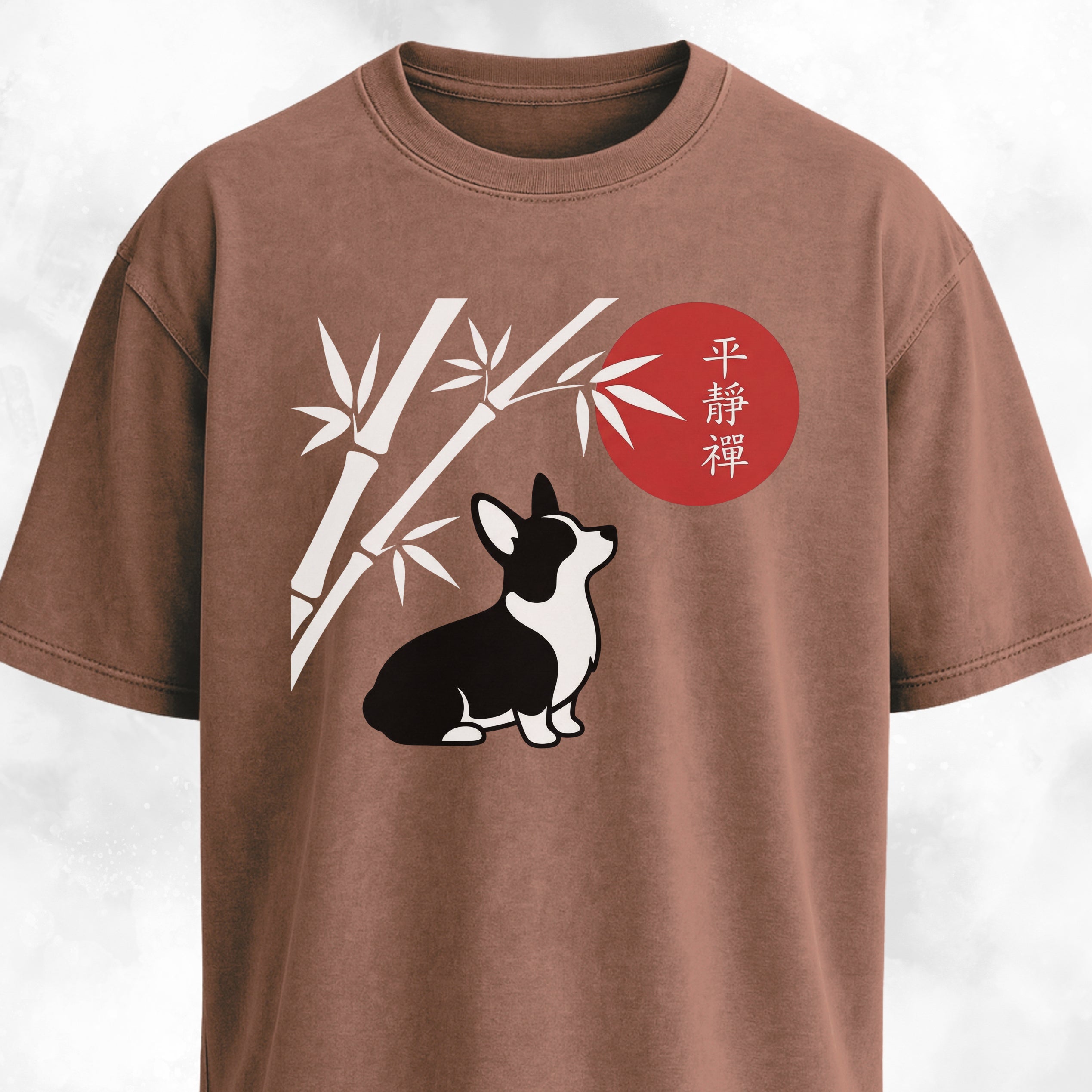Japanese Art Corgi T-Shirt