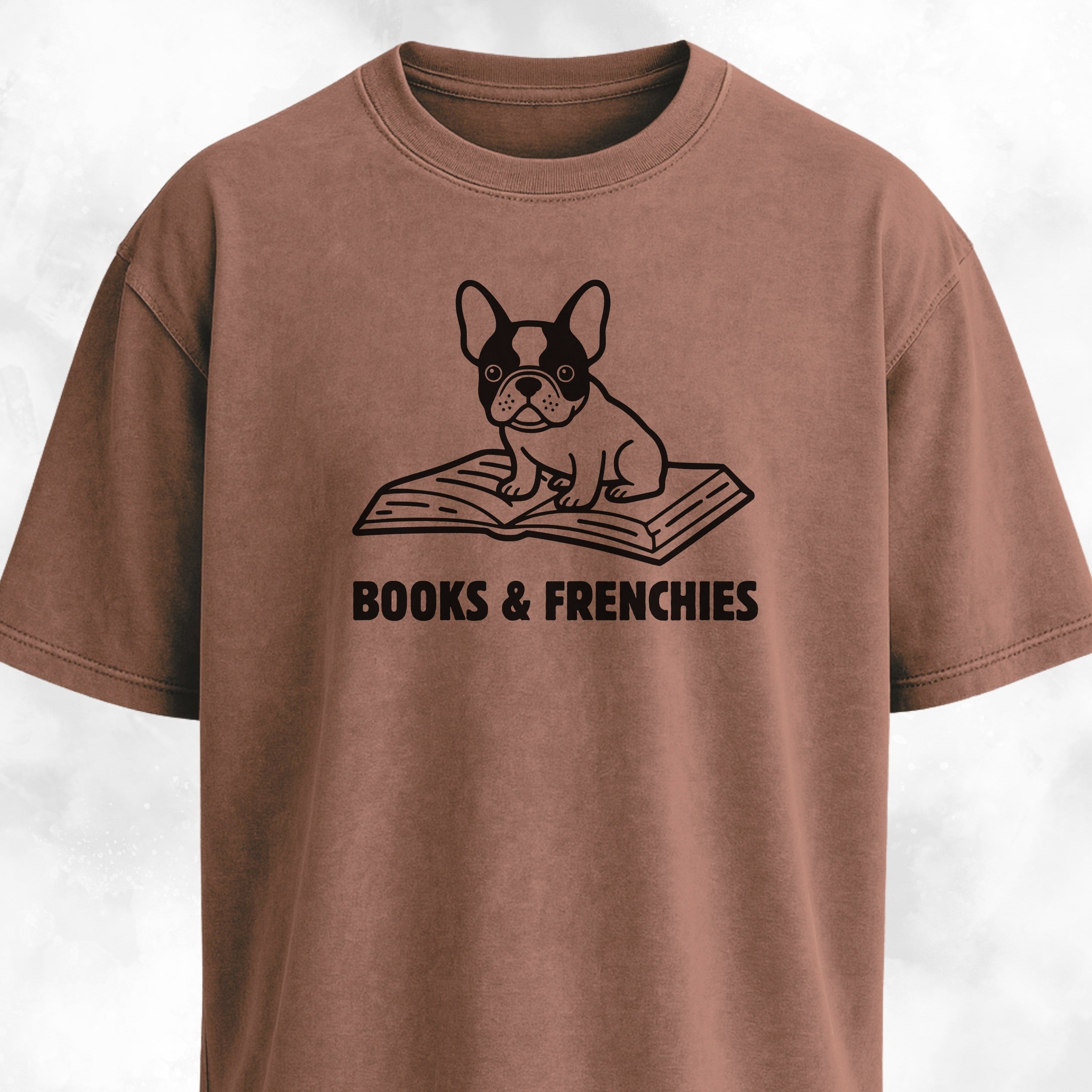 Books & Frenchies T-Shirt