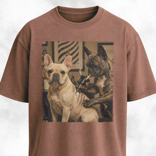 Tattoo Frenchies T-Shirt