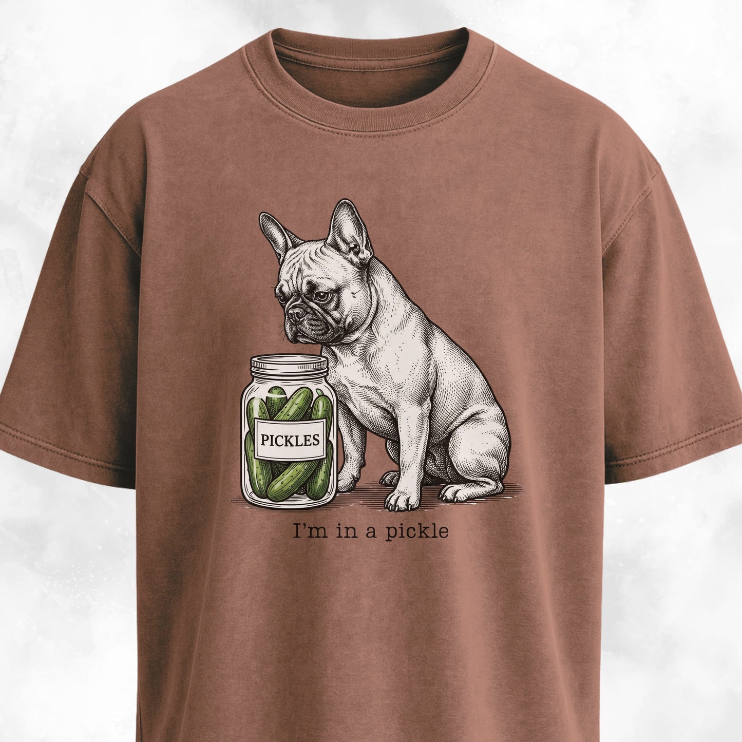 Frenchie In A Pickle T-Shirt