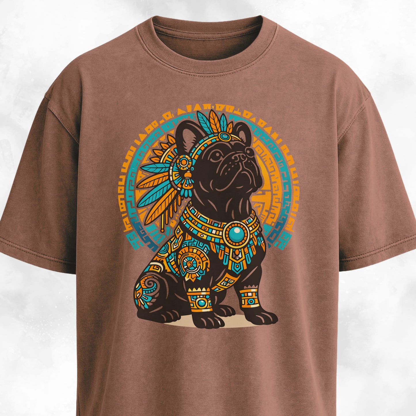 Aztec French Bulldog T-Shirt