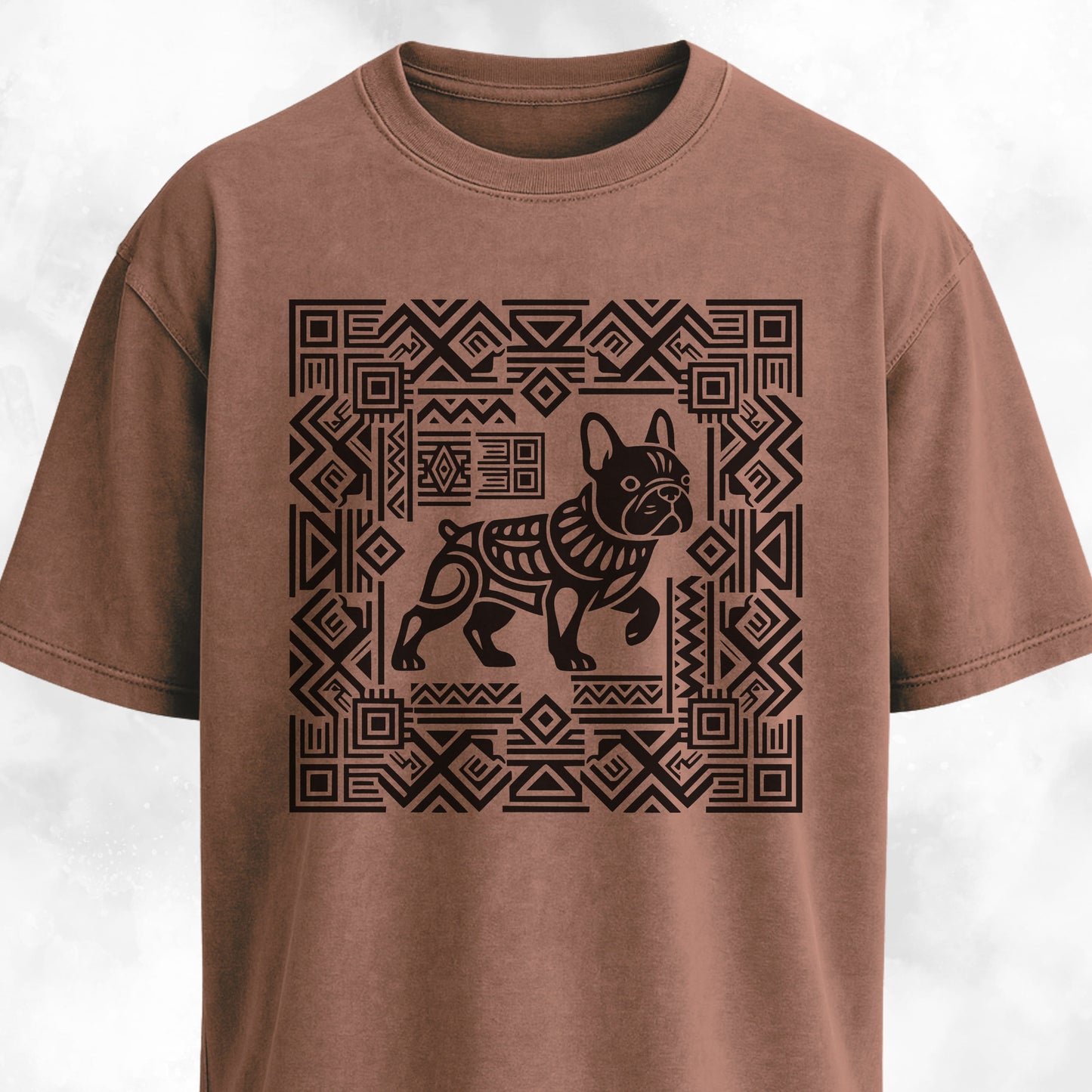 Aztec Art French Bulldog T-Shirt