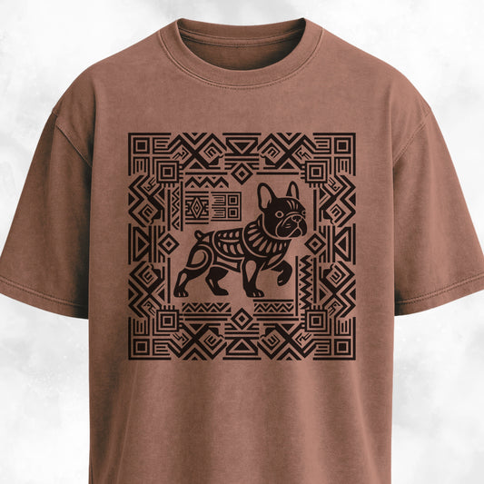 Aztec Art French Bulldog T-Shirt