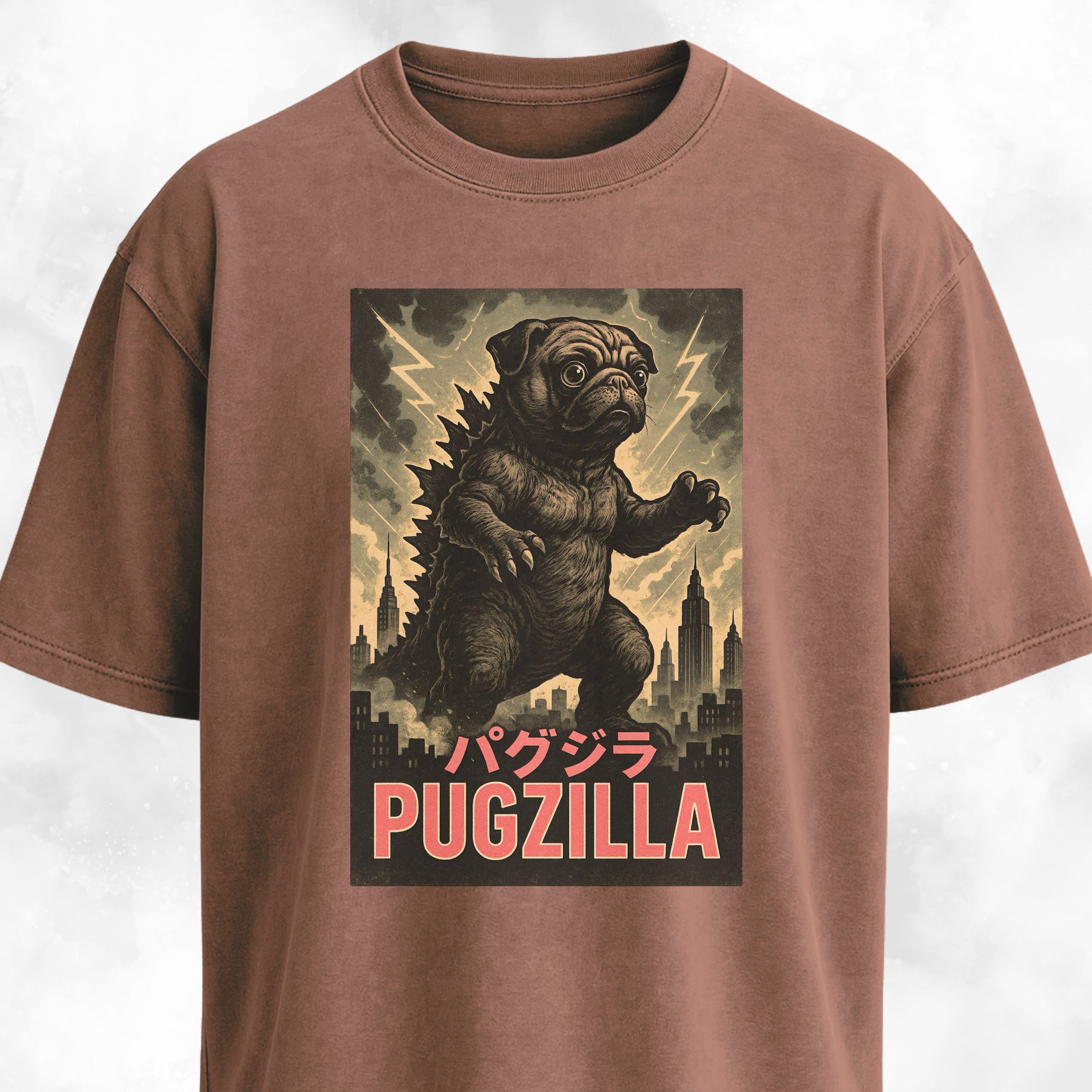 Pugzilla Graphic T-Shirt