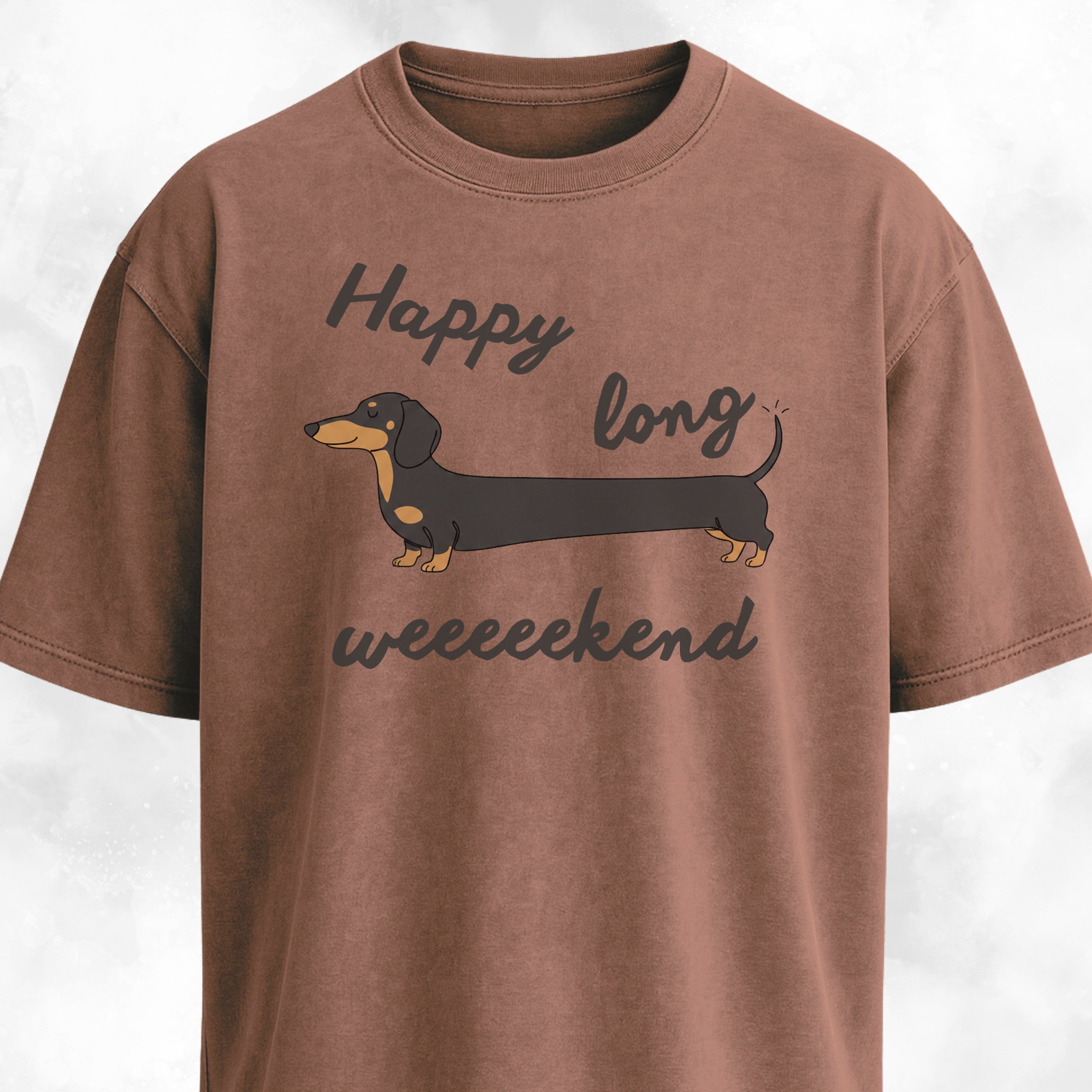 Happy Long Weeekend Doxie T-Shirt