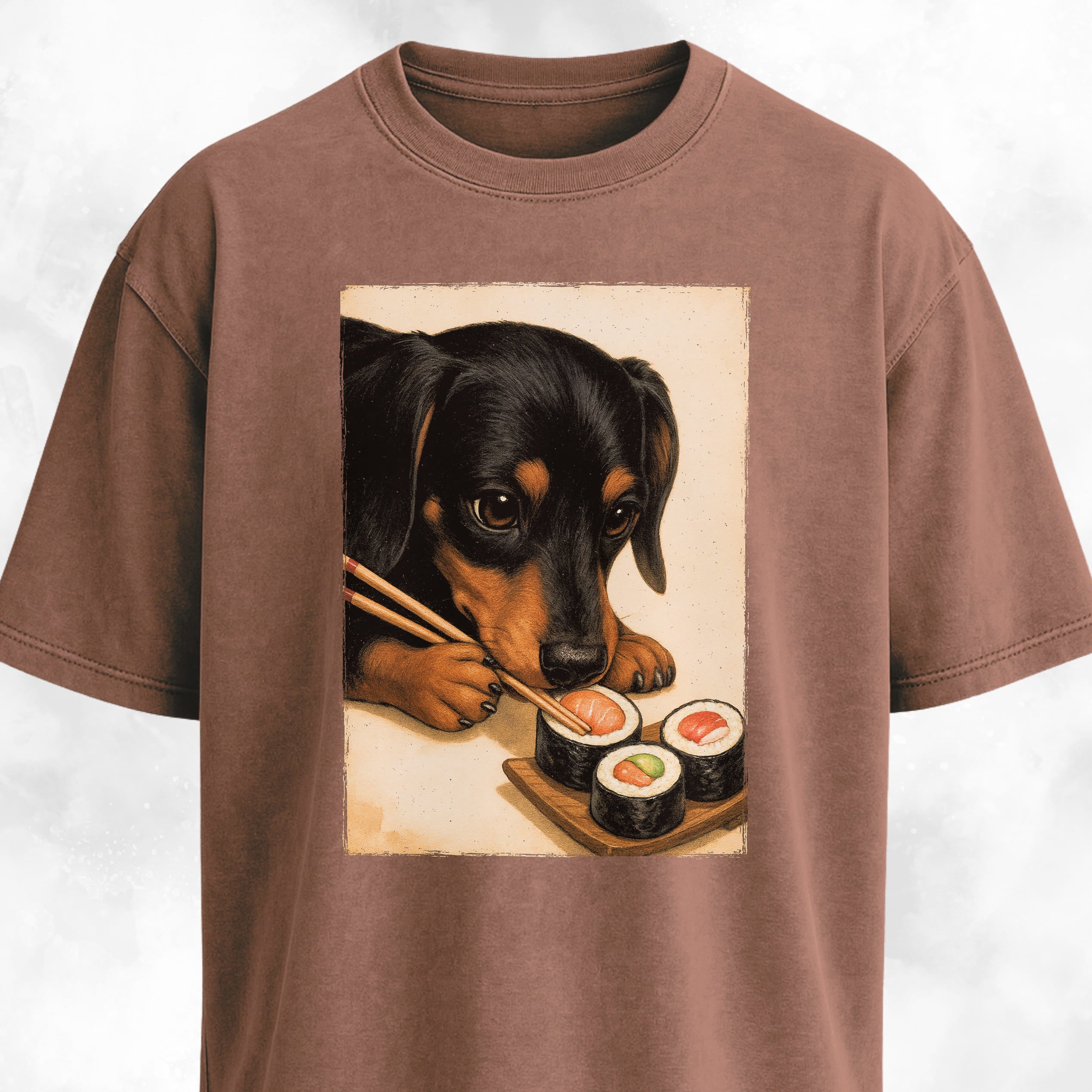 Dachshund Sushi Lover T-Shirt