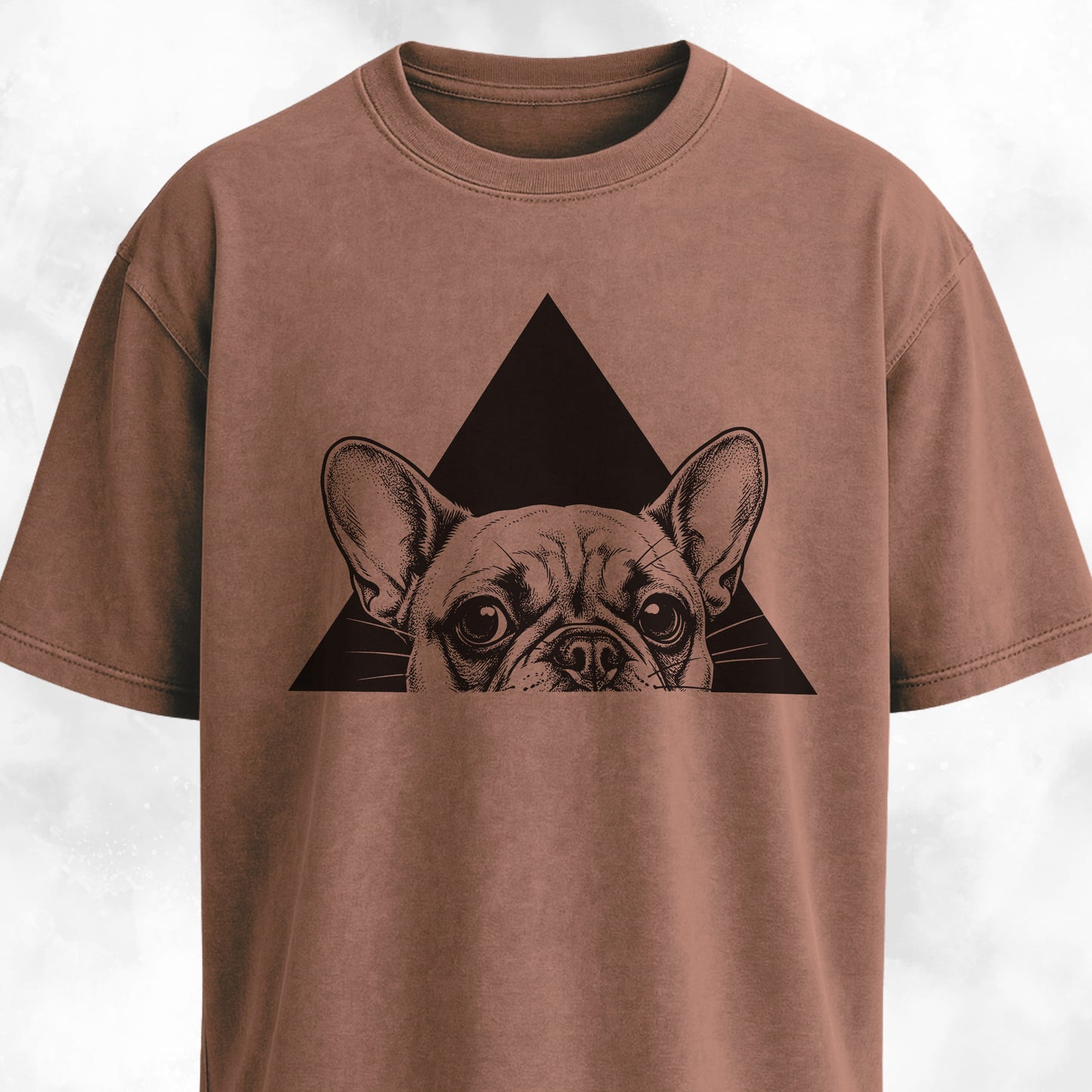 Triangle Frenchie T-Shirt
