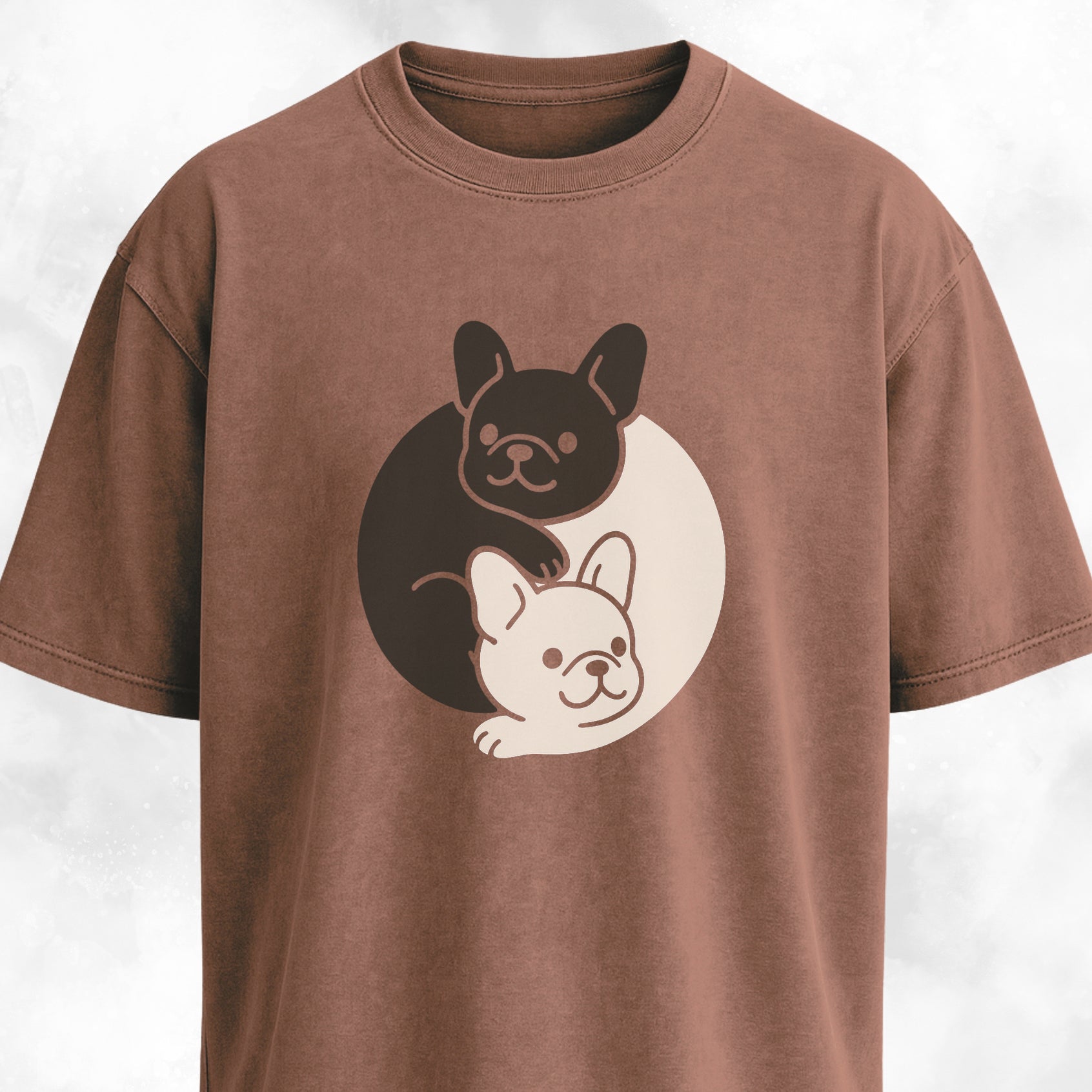 Yin Yang Frenchies T-Shirt