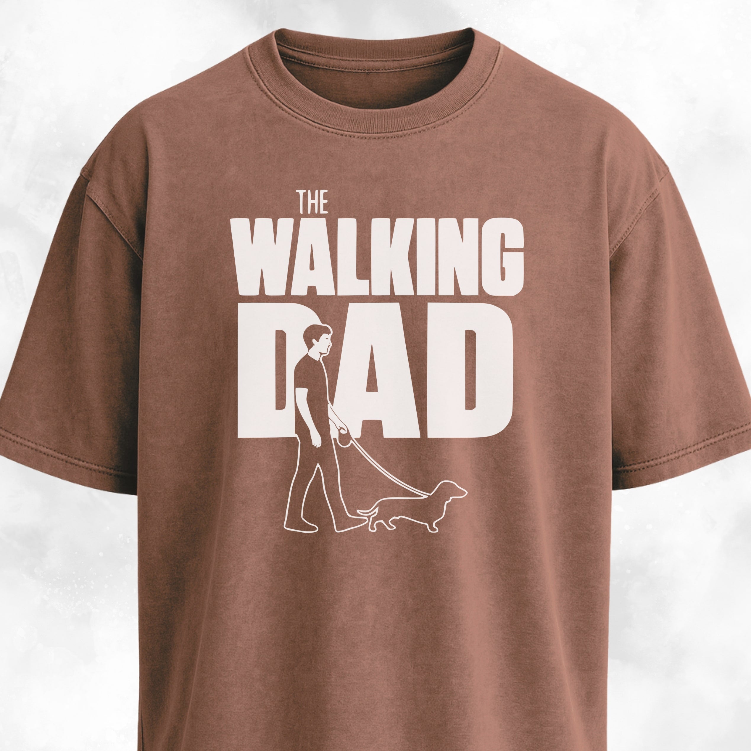The Walking Dad Dachshund Edition T-Shirt