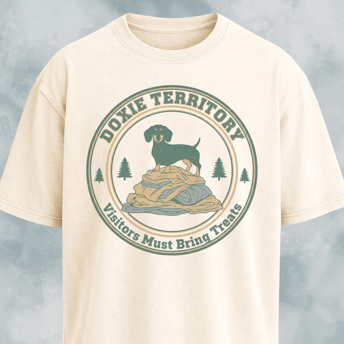 Doxie Territory Badge T-Shirt