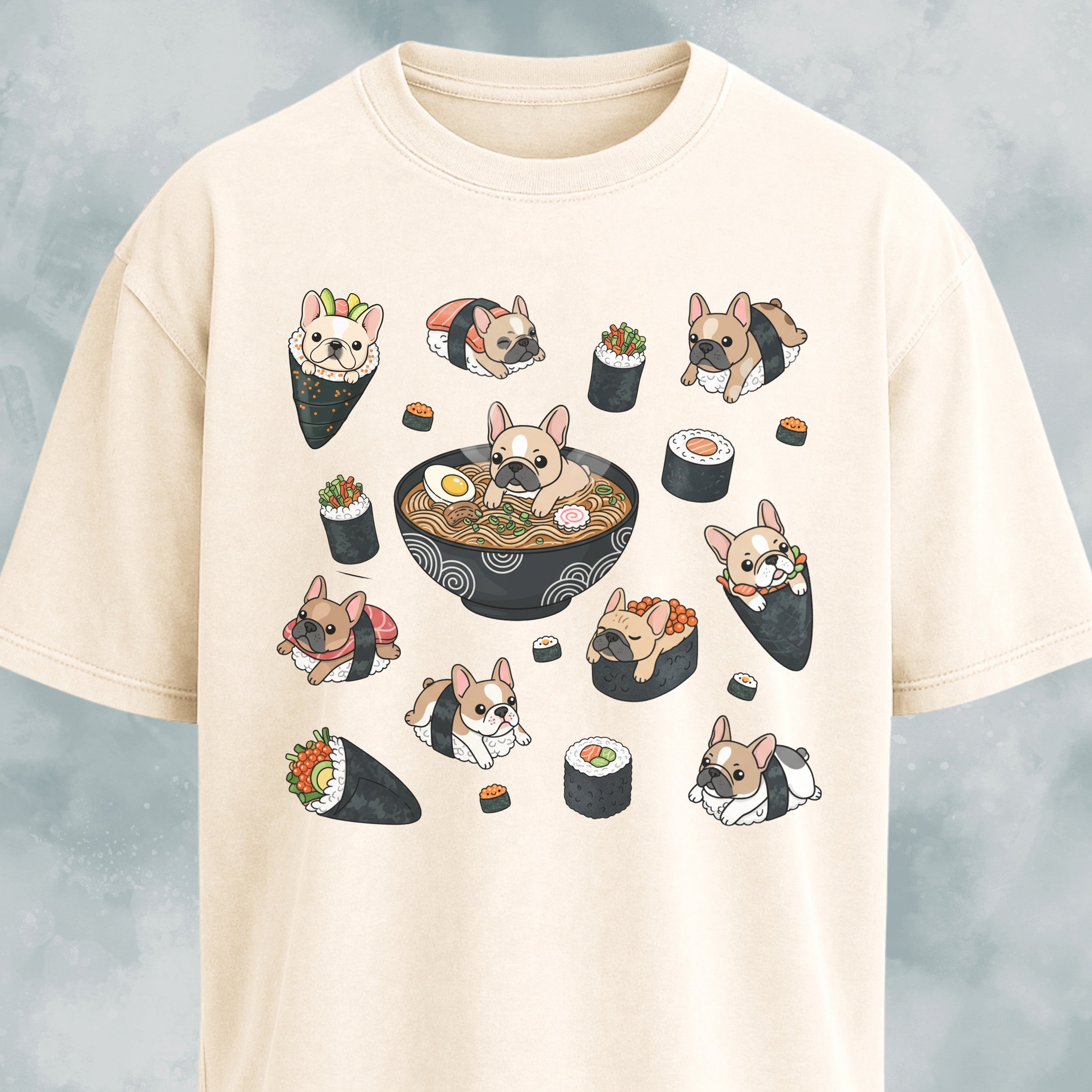 Frenchie Sushi Lover T-Shirt