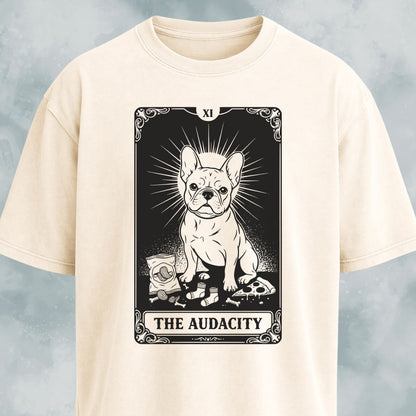 The Audacity Tarot Card Frenchie Edition T-Shirt