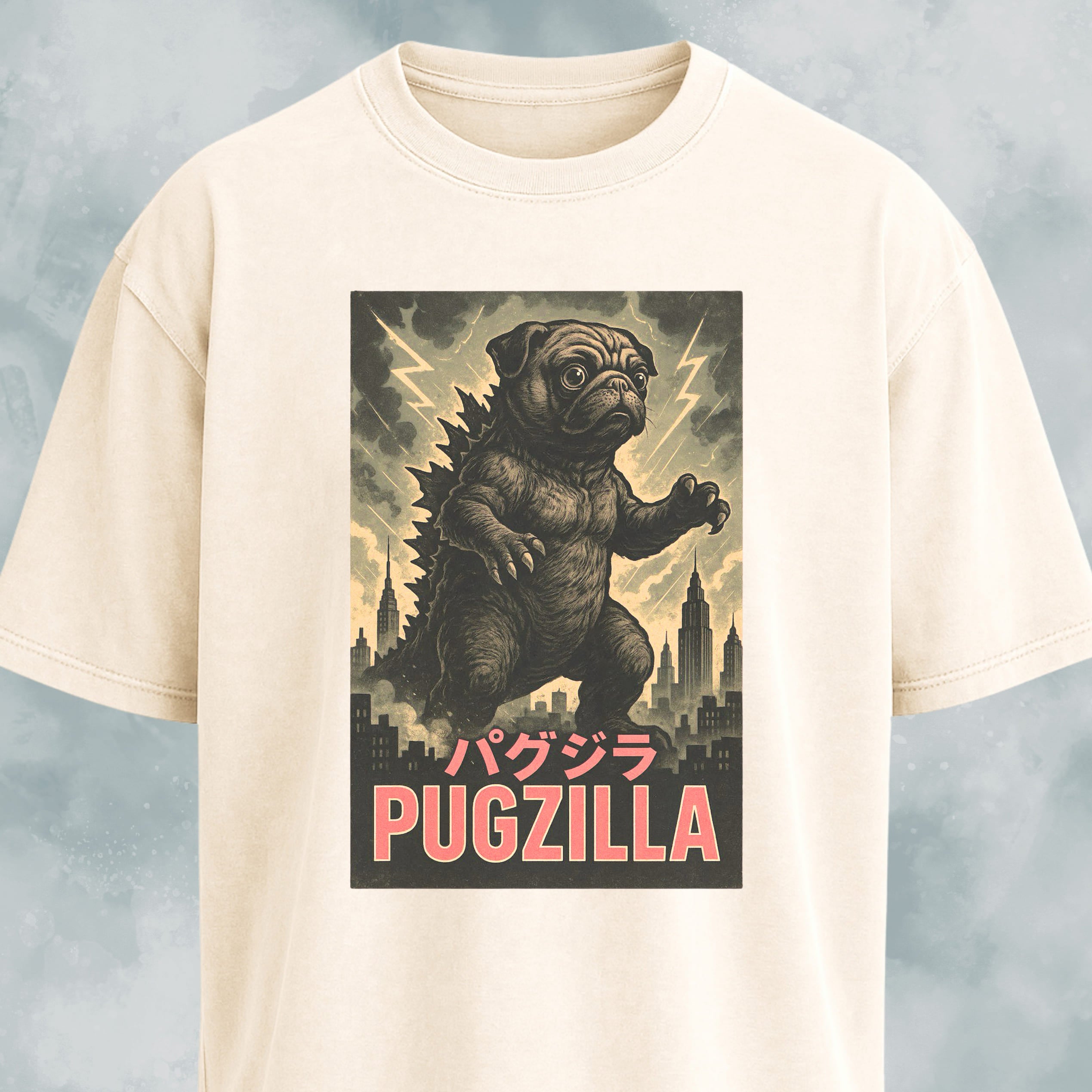 Pugzilla Graphic T-Shirt