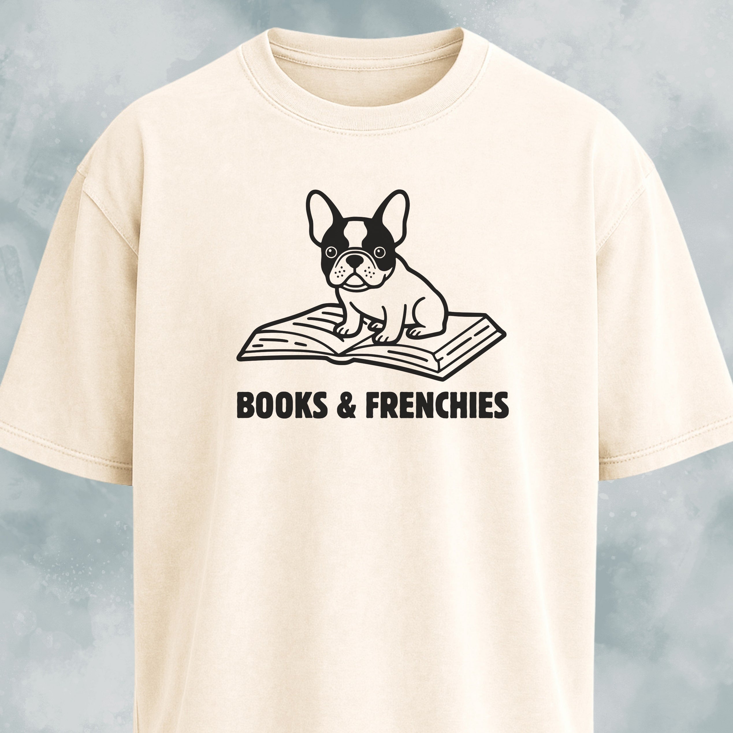 Books & Frenchies T-Shirt