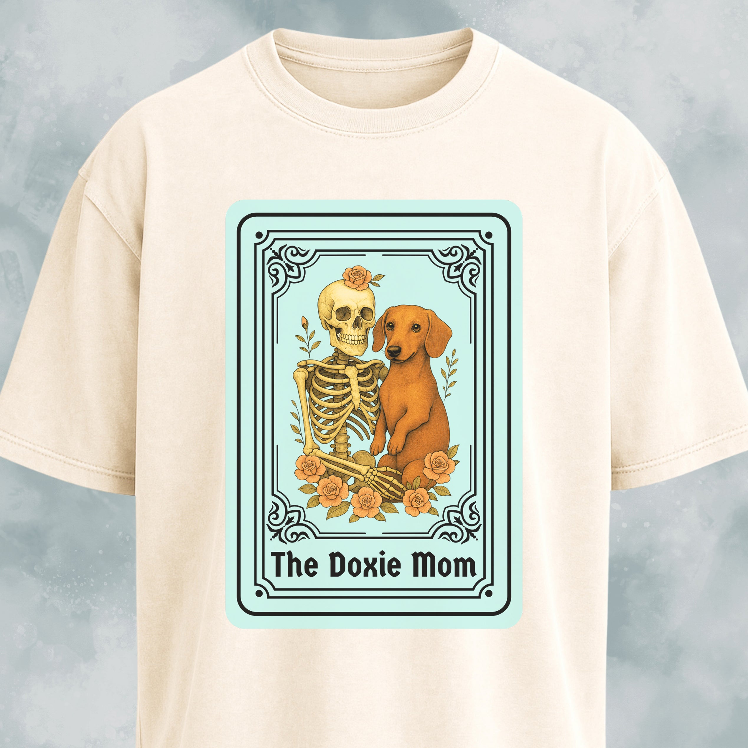 The Doxie Mom Pastel Tarot Card T-Shirt