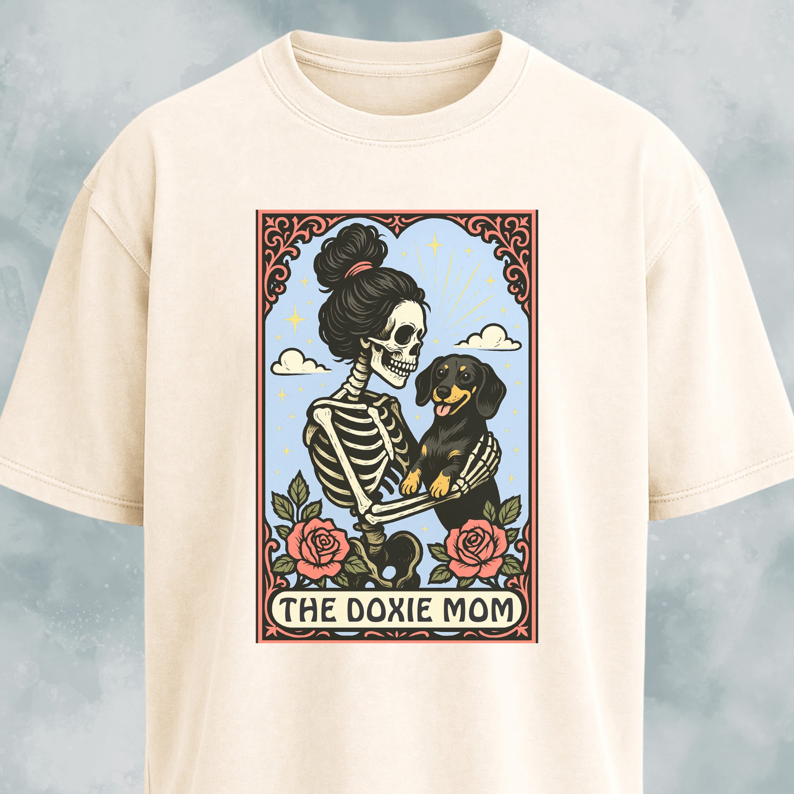 The Doxie Mom Tarot Card T-Shirt