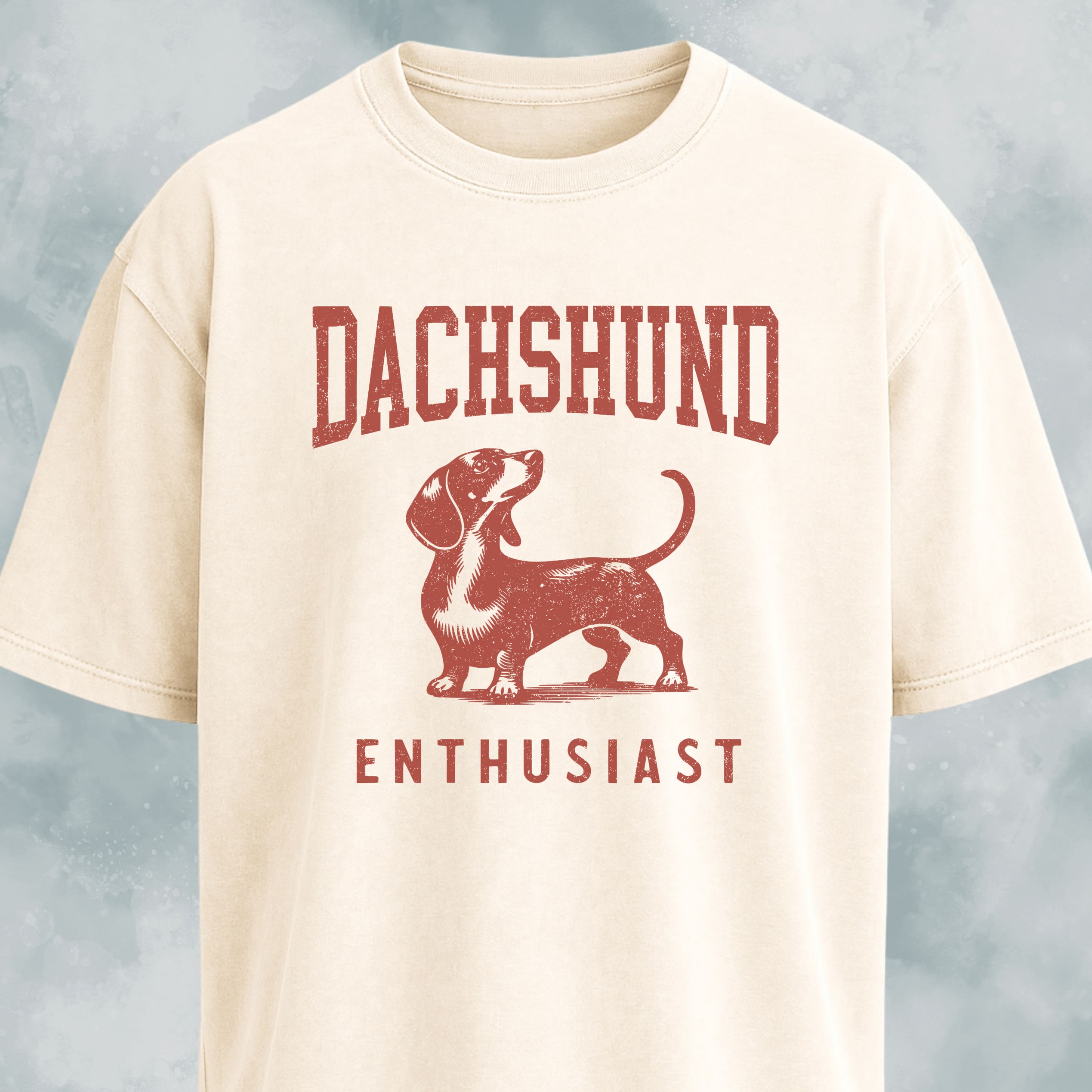 Dachshund Enthusiast Varsity T-Shirt
