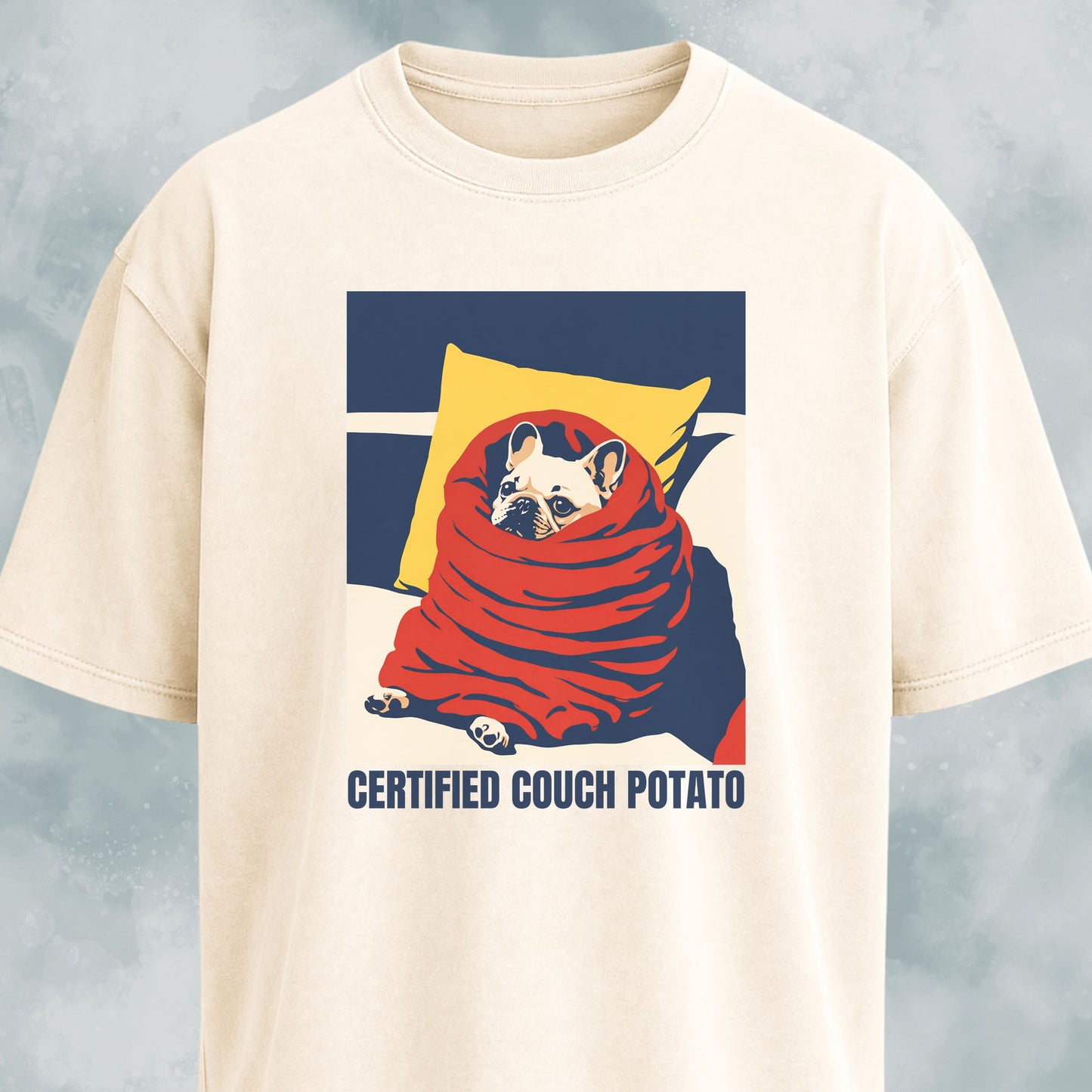 Certified Couch Potato Frenchie T-Shirt