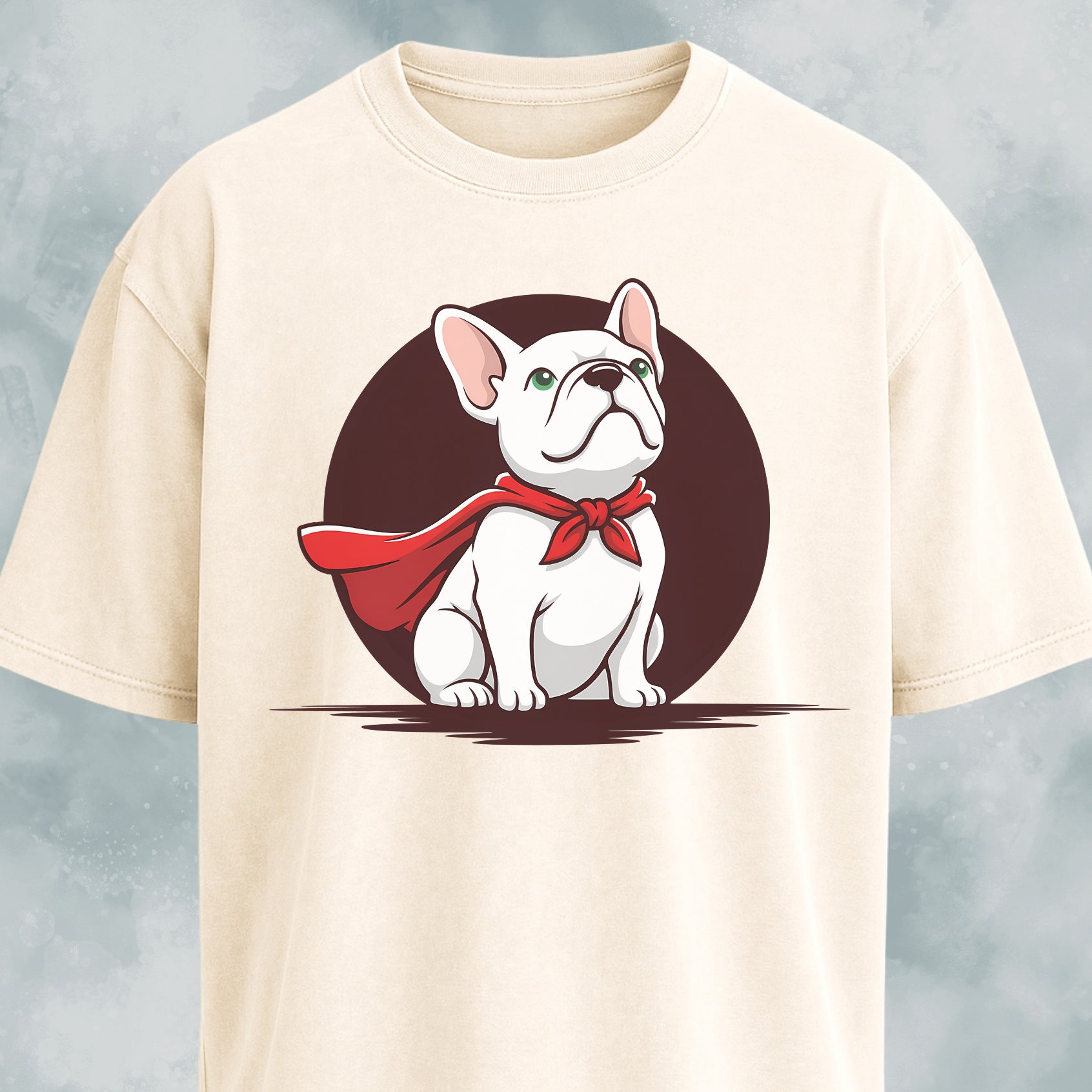 Superhero French Bulldog T-Shirt