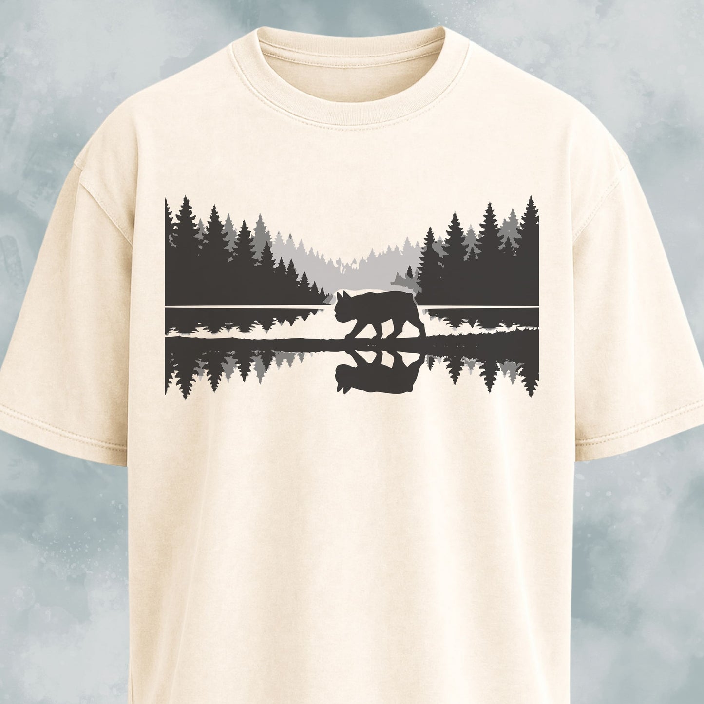 Frenchie On A Lake T-Shirt