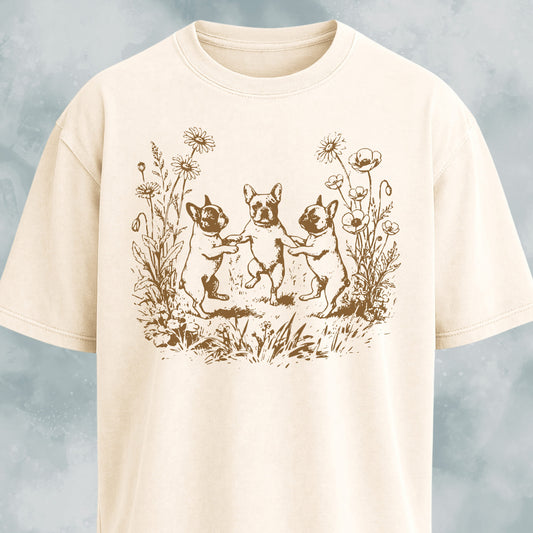 Dancing Trio Frenchie Edition T-Shirt