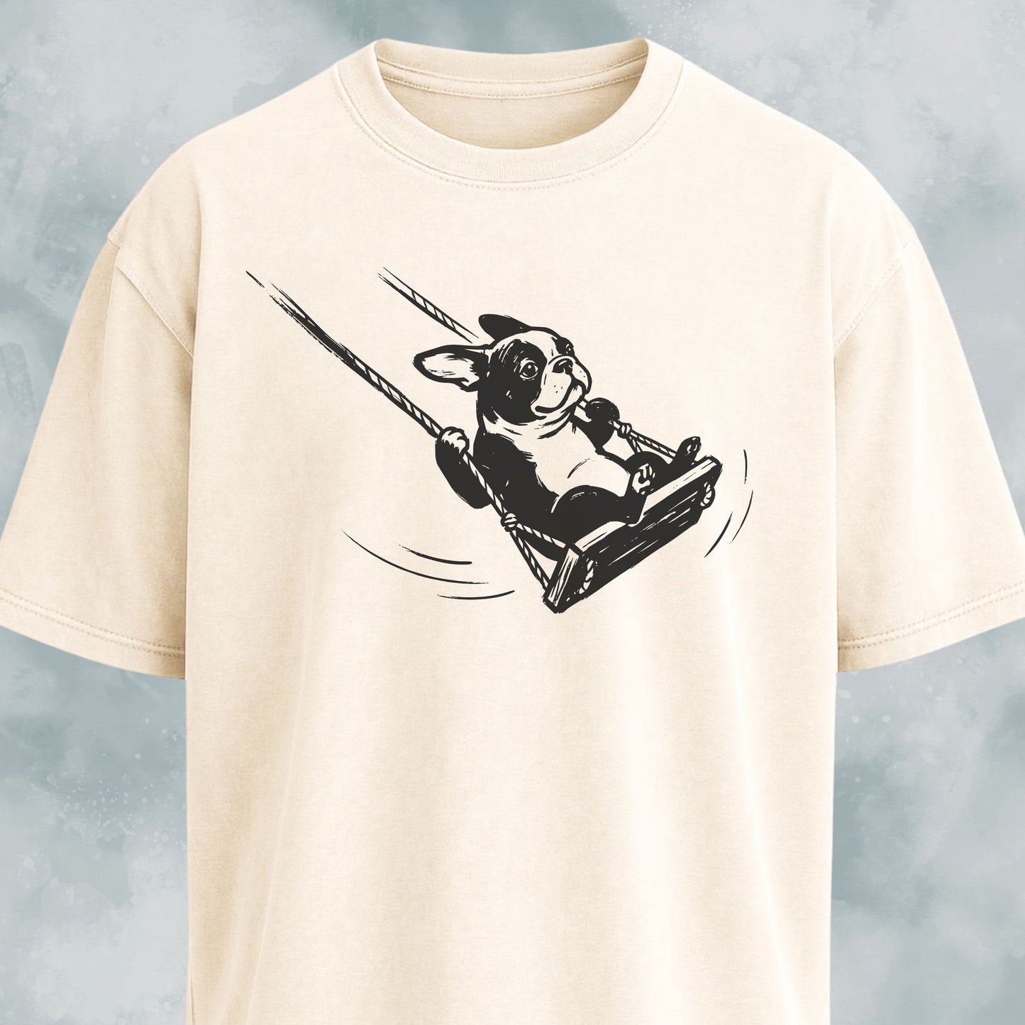 Frenchie On A Swing T-Shirt