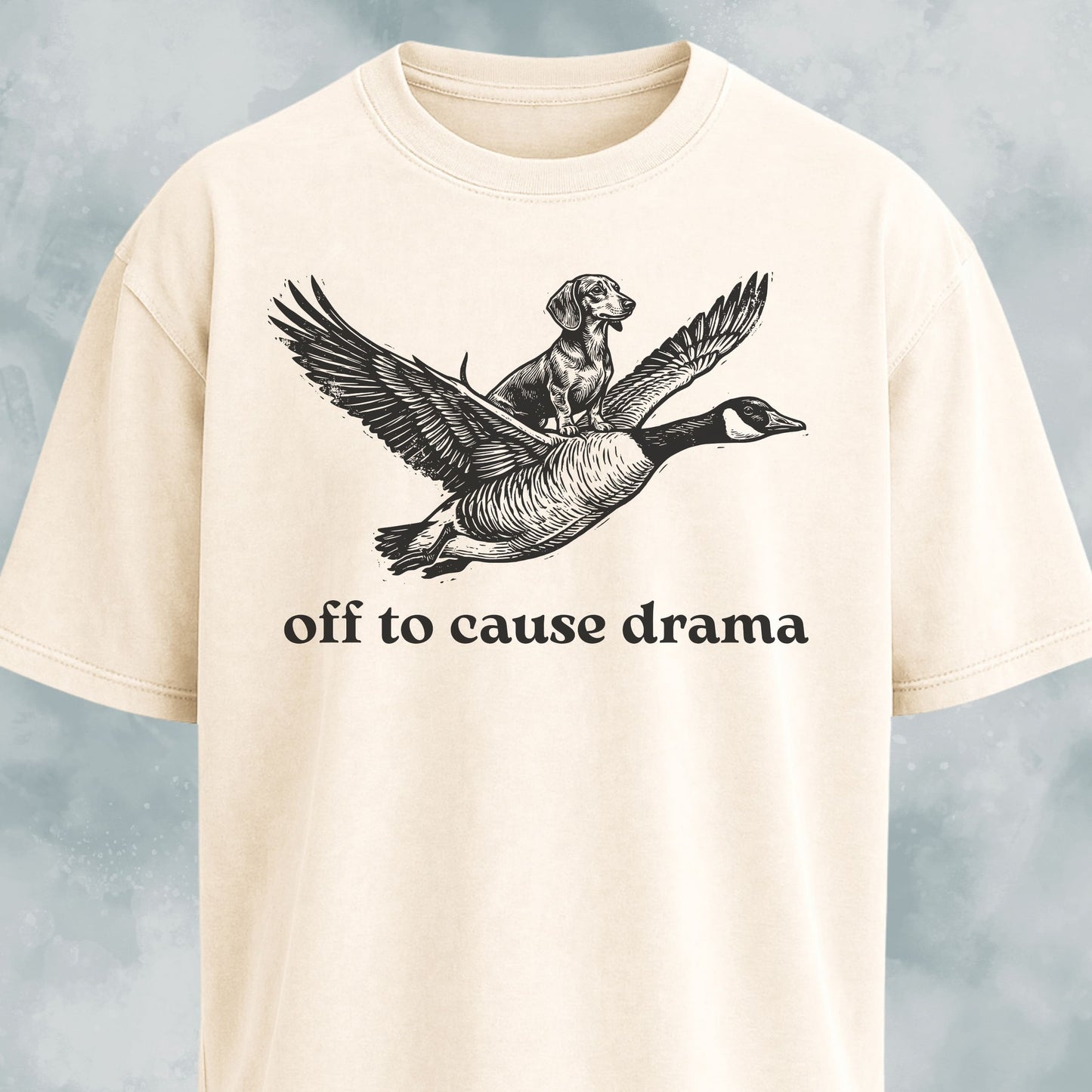 Off To Cause Drama Doxie T-Shirt